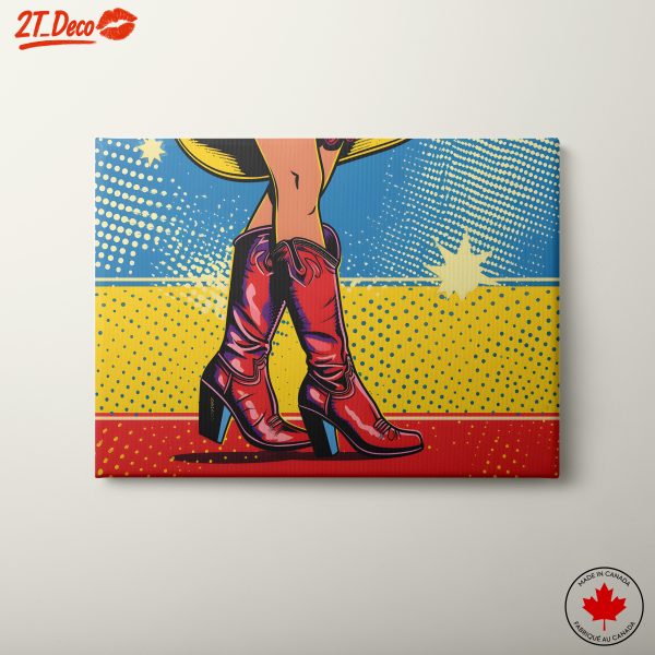 Vibrant Fashion Inspired Artwork