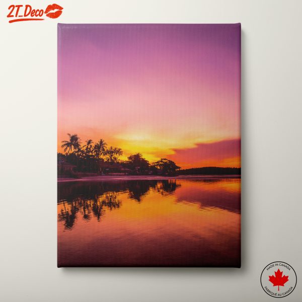 Stunning Sunset Over Calm Waters