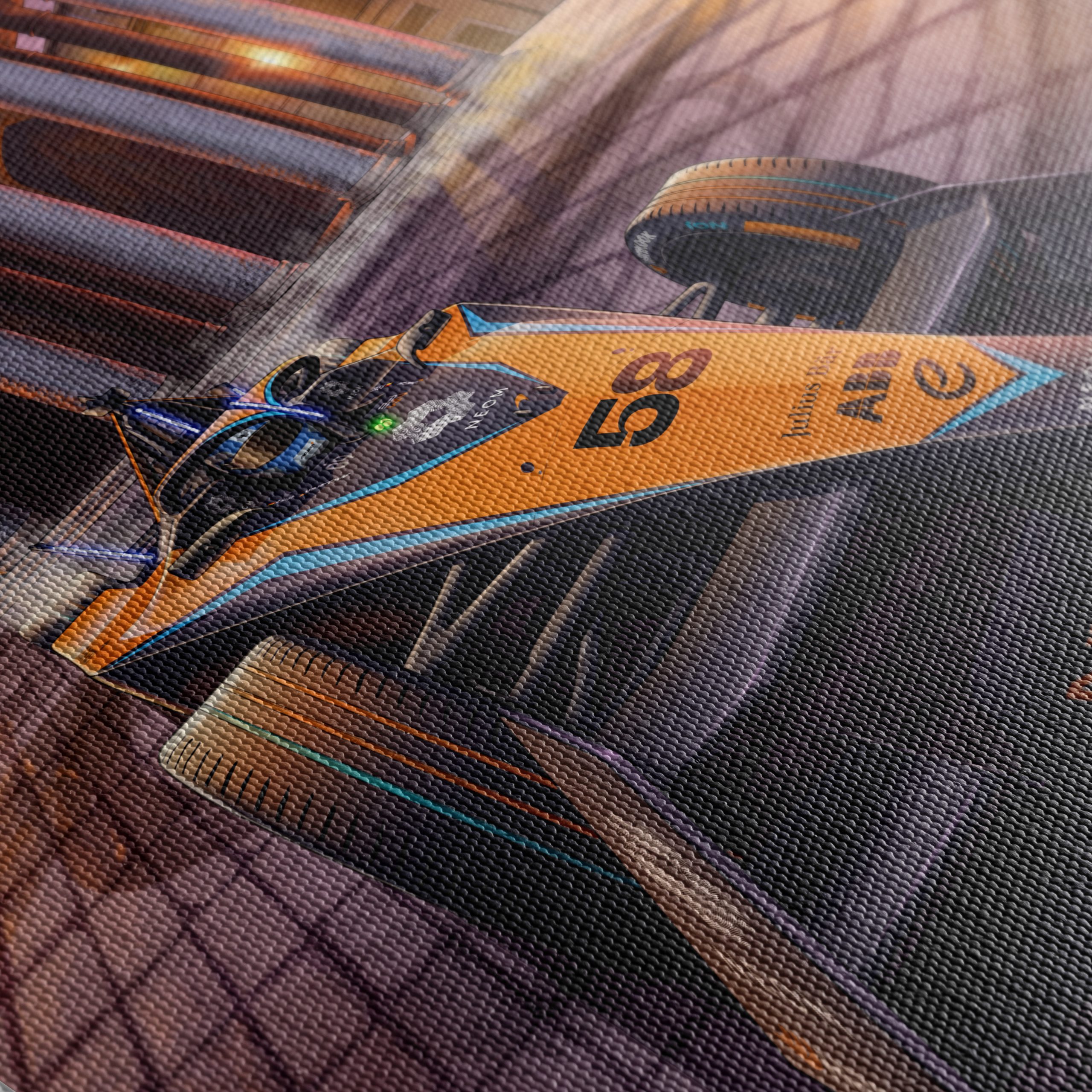 Exciting Formula 1 E-Prix in Rome Poster - Image 5