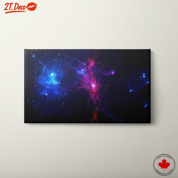 Colorful Cosmic Aura Abstract Art