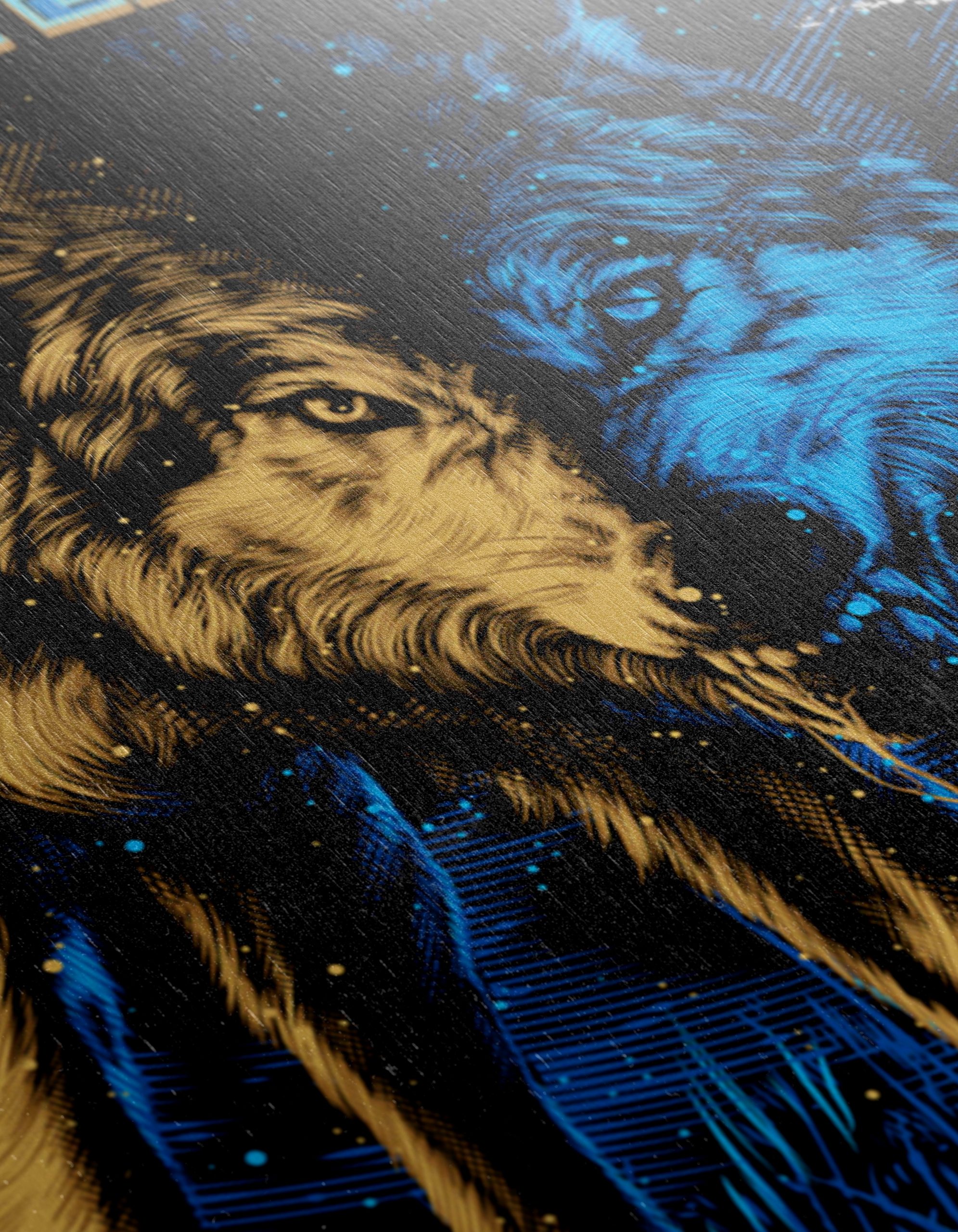 Metallica Artwork Featuring Wolf and Skulls - Image 12