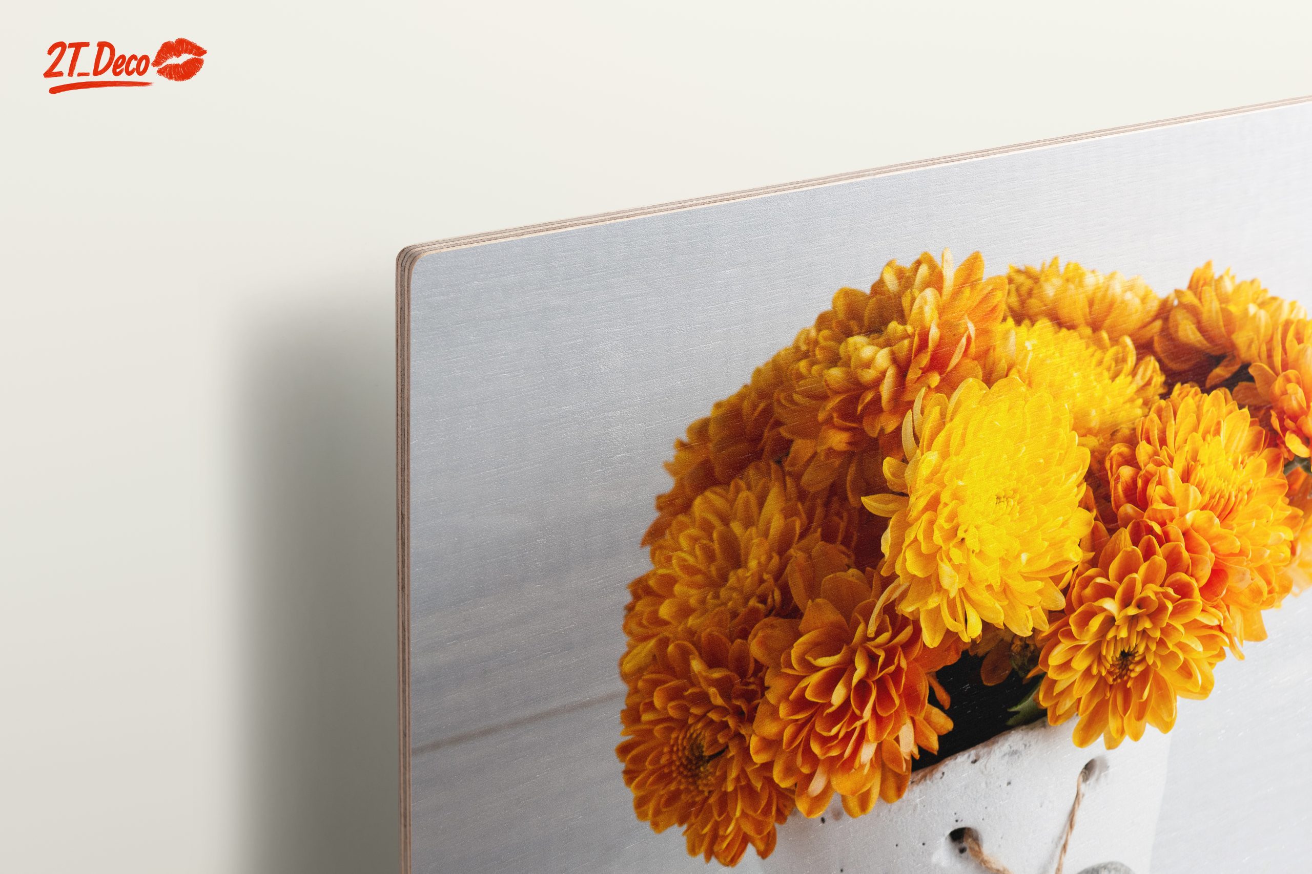 Vibrant Floral Still Life with Candle and Stones - Image 15
