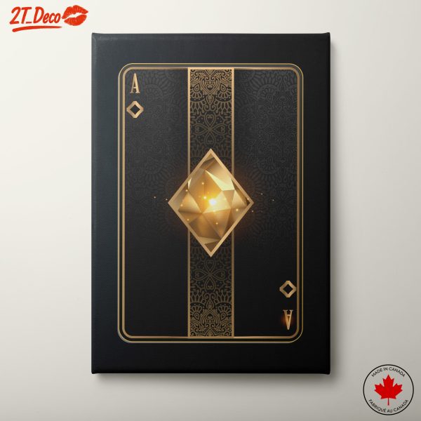 Elegant Decorative Playing Card Art