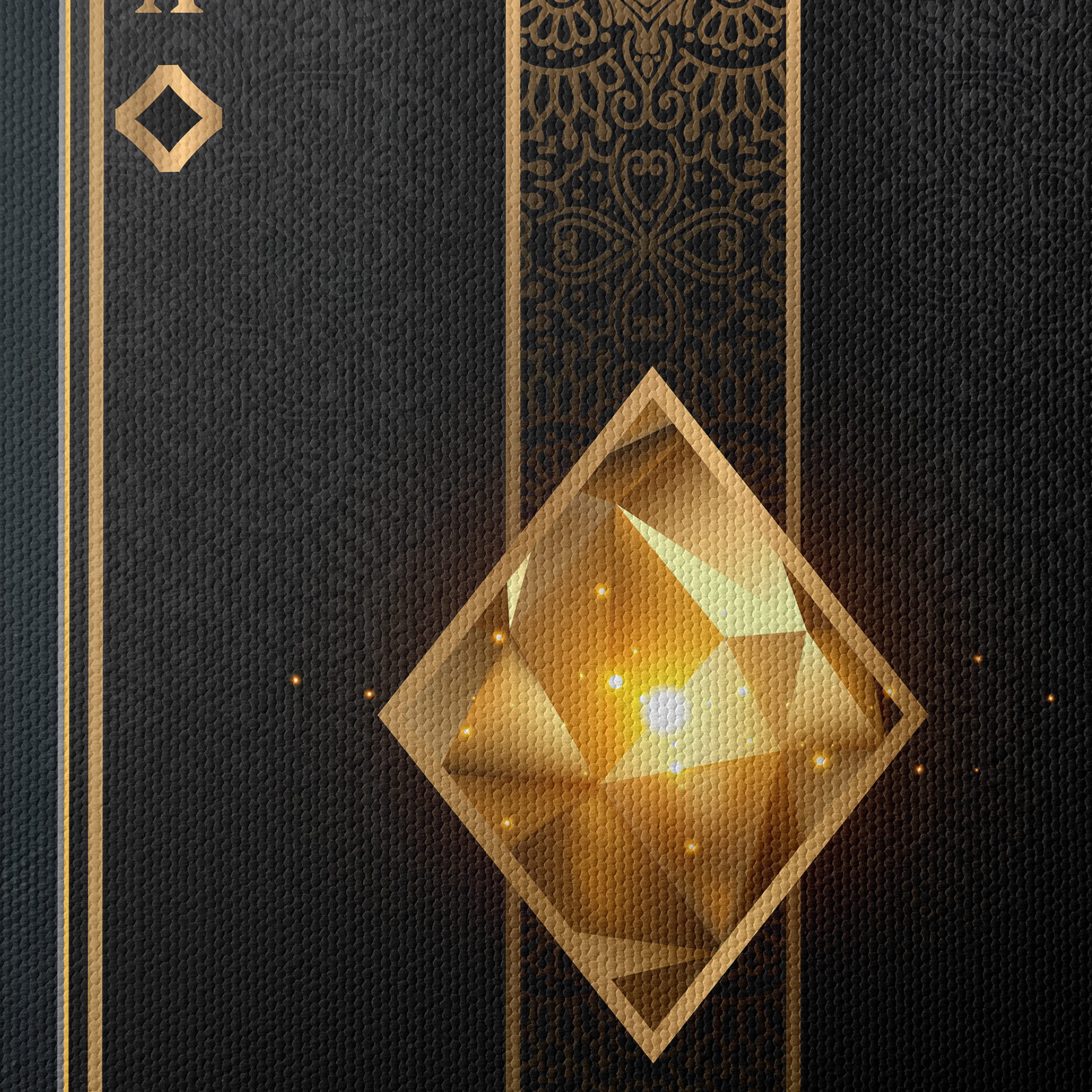 Elegant Decorative Playing Card Art - Image 4
