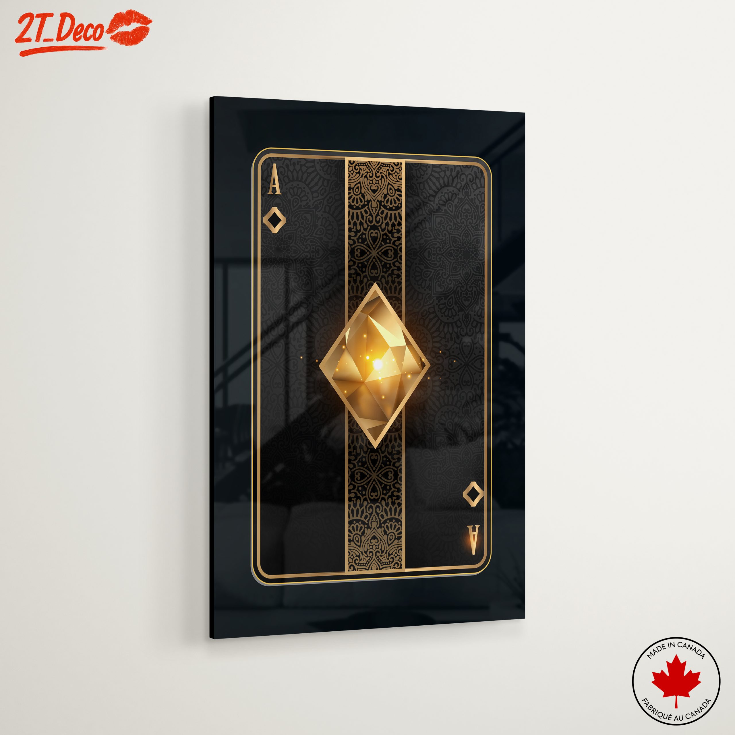 Elegant Decorative Playing Card Art - Image 6