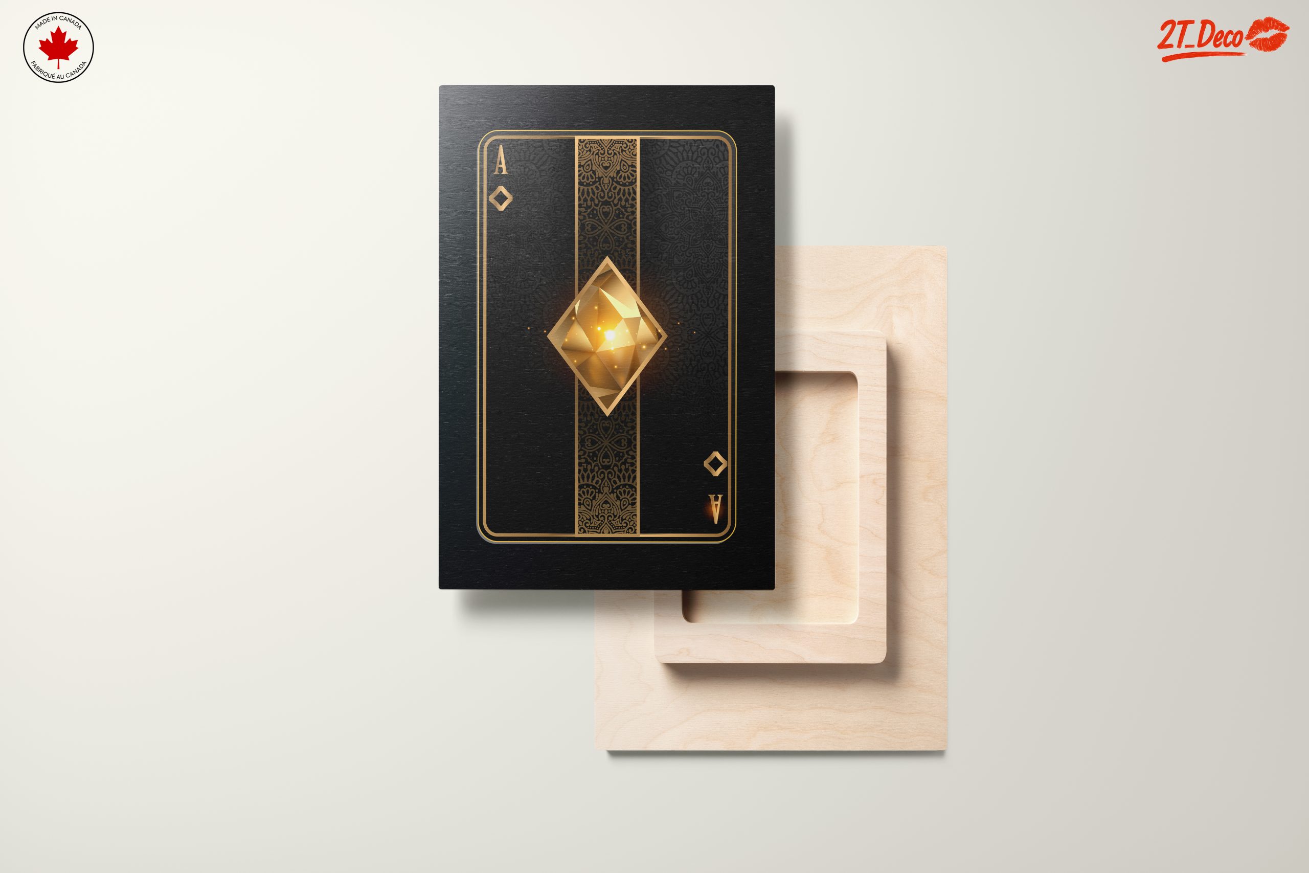 Elegant Decorative Playing Card Art - Image 11
