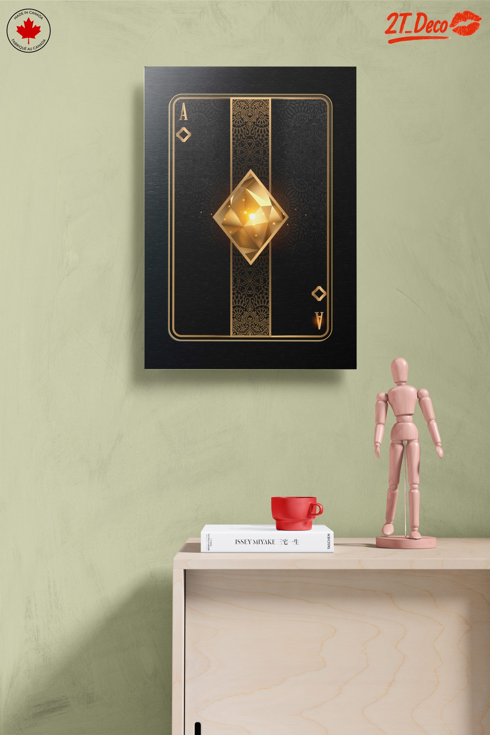 Elegant Decorative Playing Card Art - Image 14