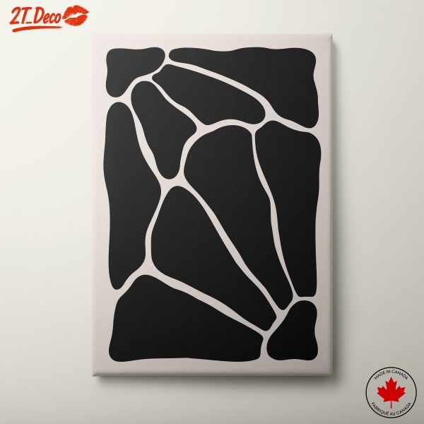 Minimalist Abstract Organic Shapes Art