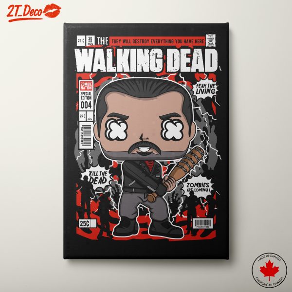 The Walking Dead Funko Character Art