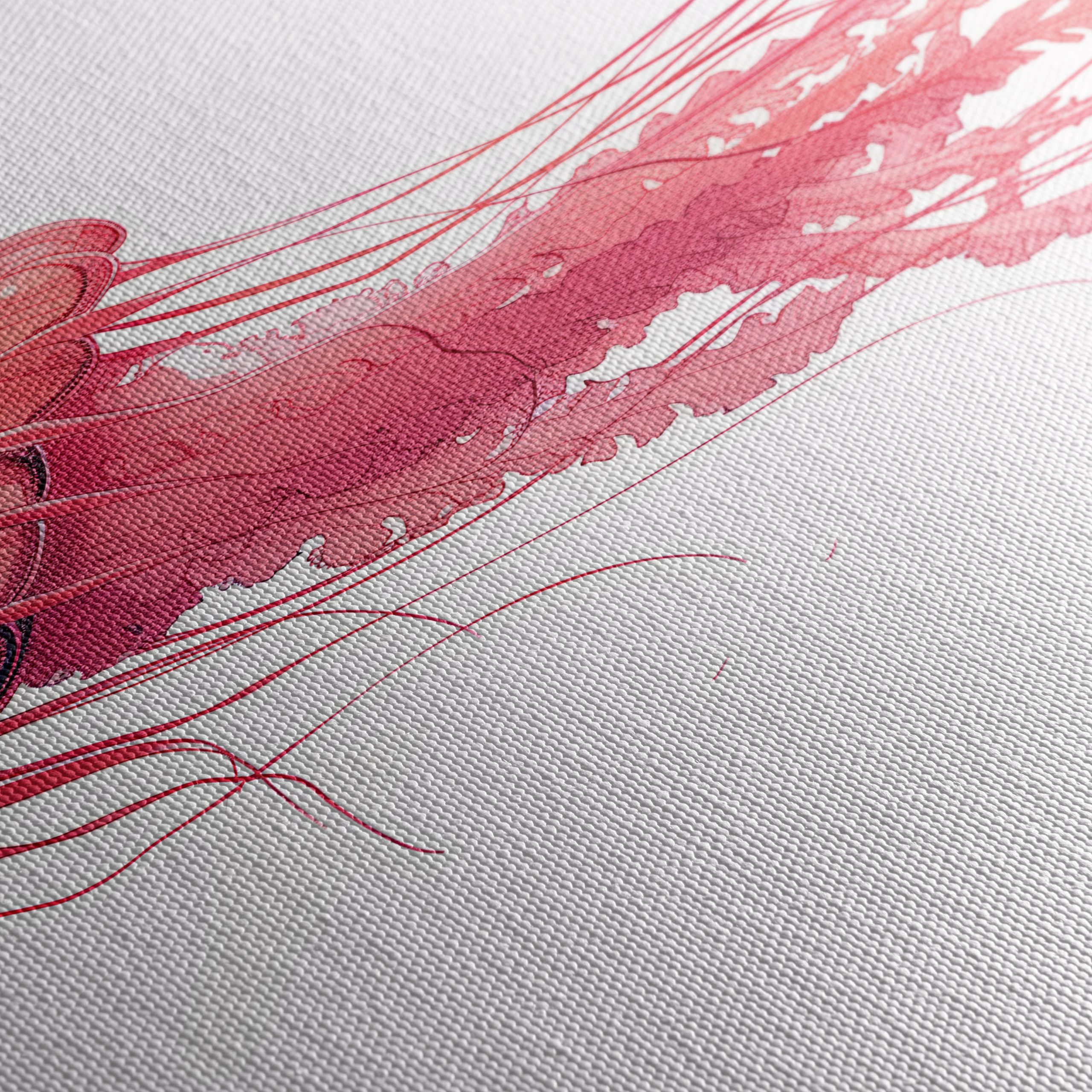 Stylized Jellyfish Abstract Art 2 - Image 5