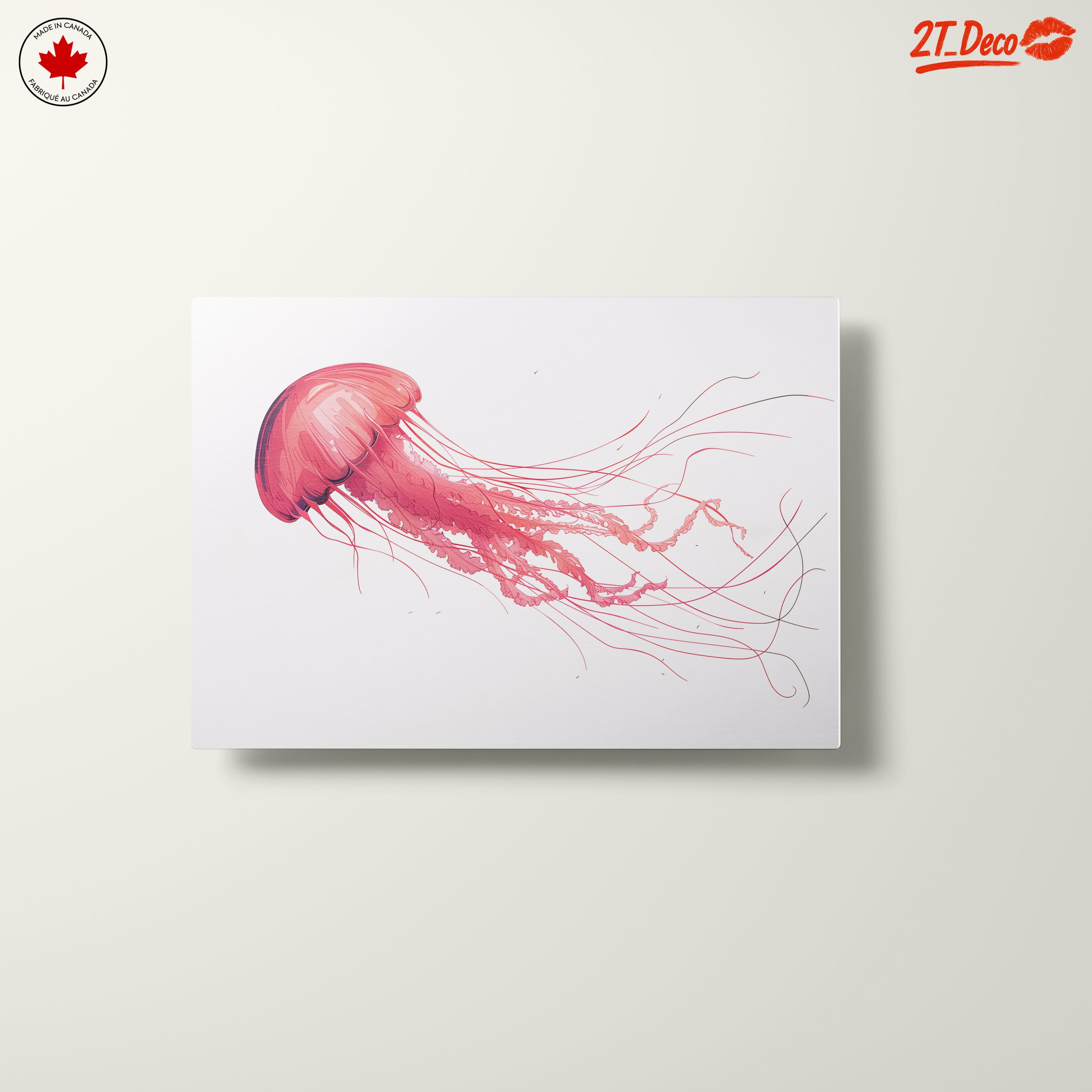 Stylized Jellyfish Abstract Art 2 - Image 10