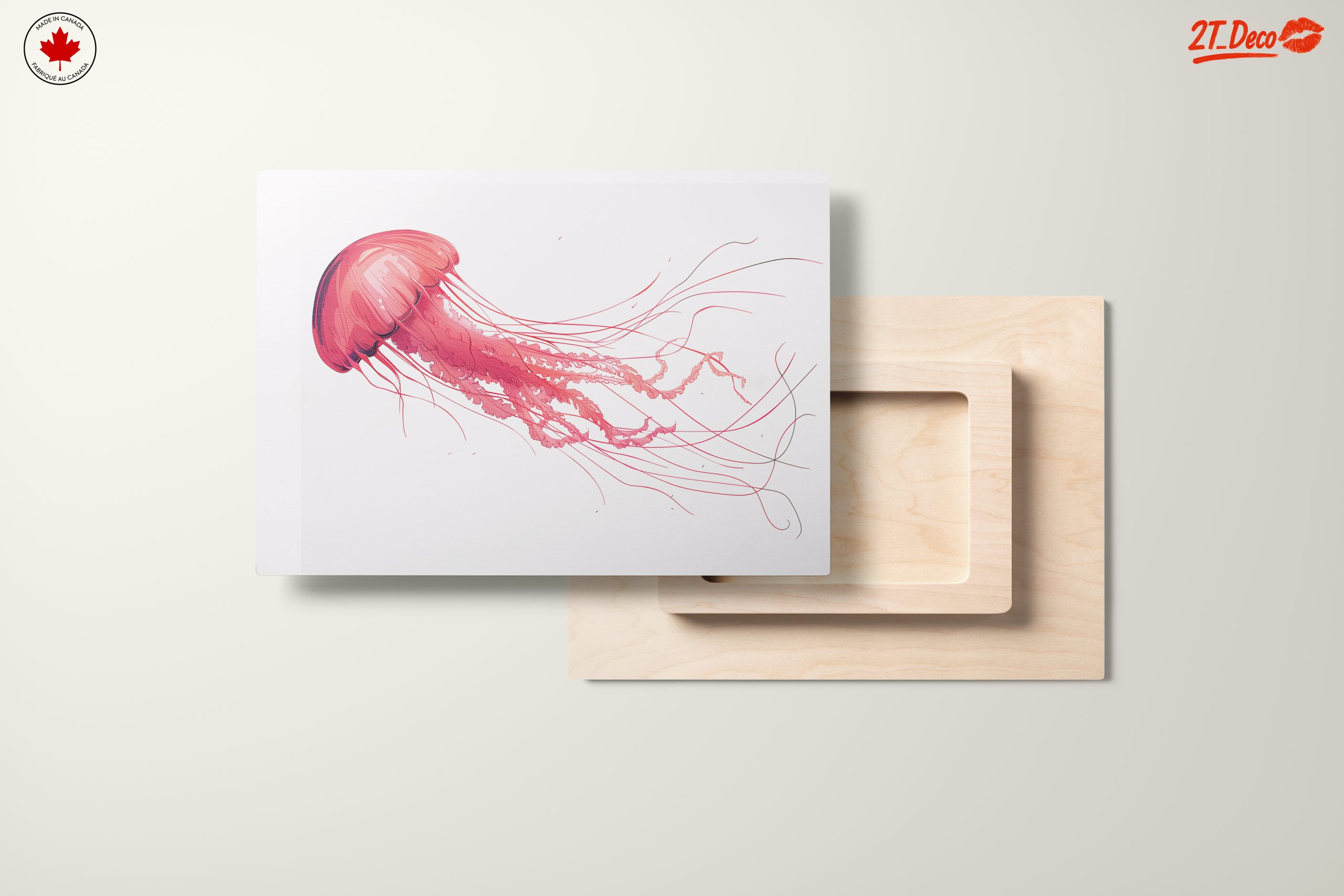 Stylized Jellyfish Abstract Art 2 - Image 11