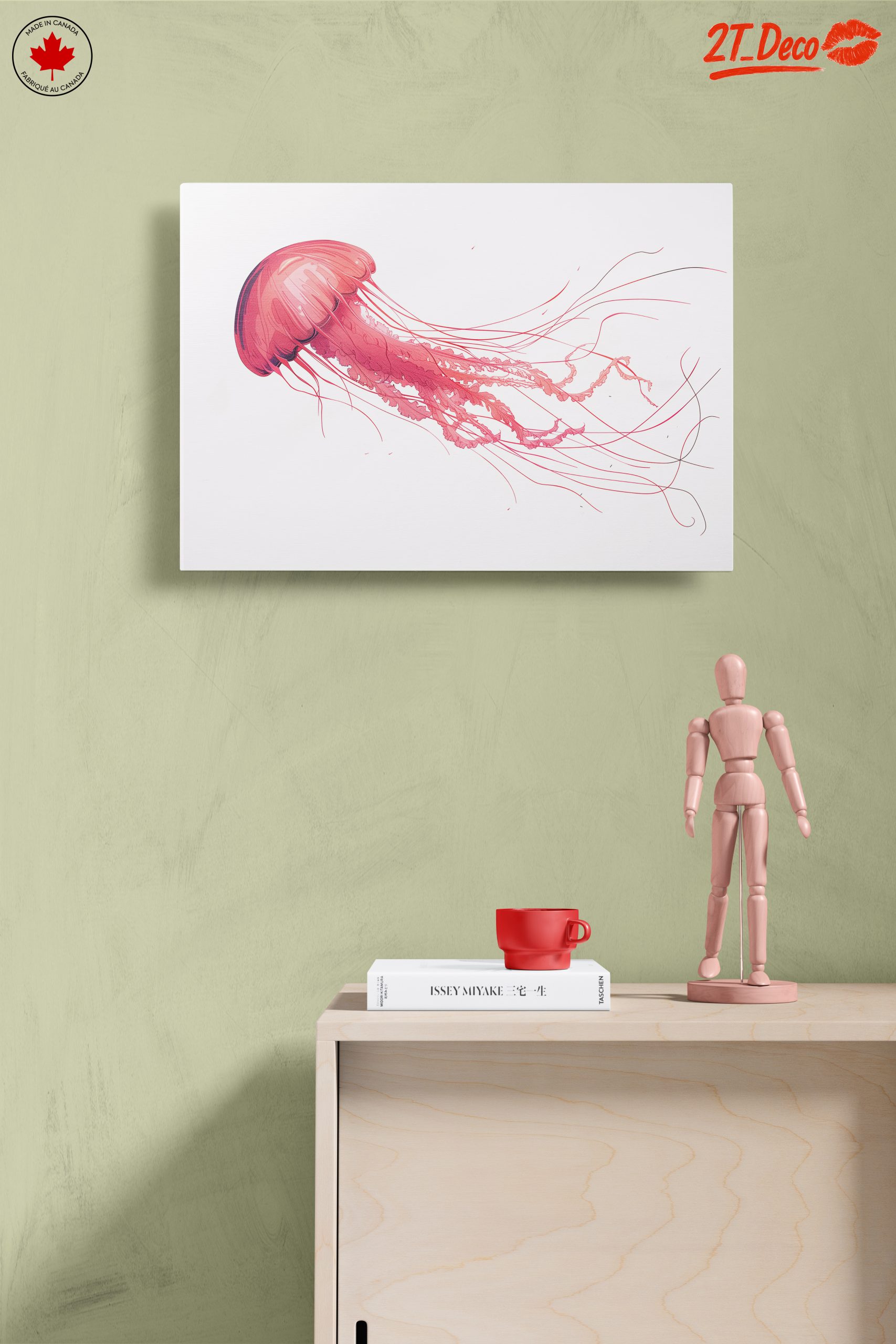Stylized Jellyfish Abstract Art 2 - Image 14