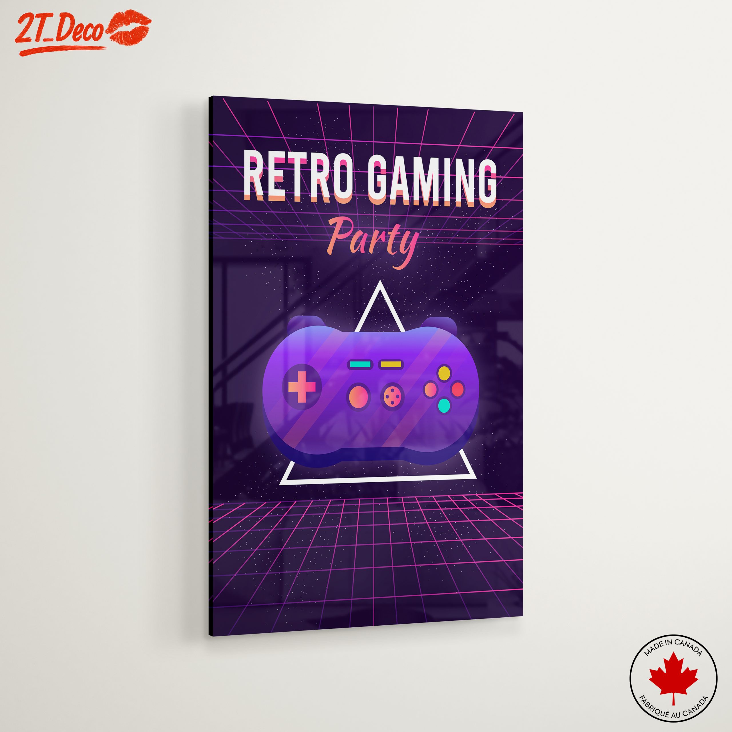 Colorful Retro Gaming Controller Art - Image 6