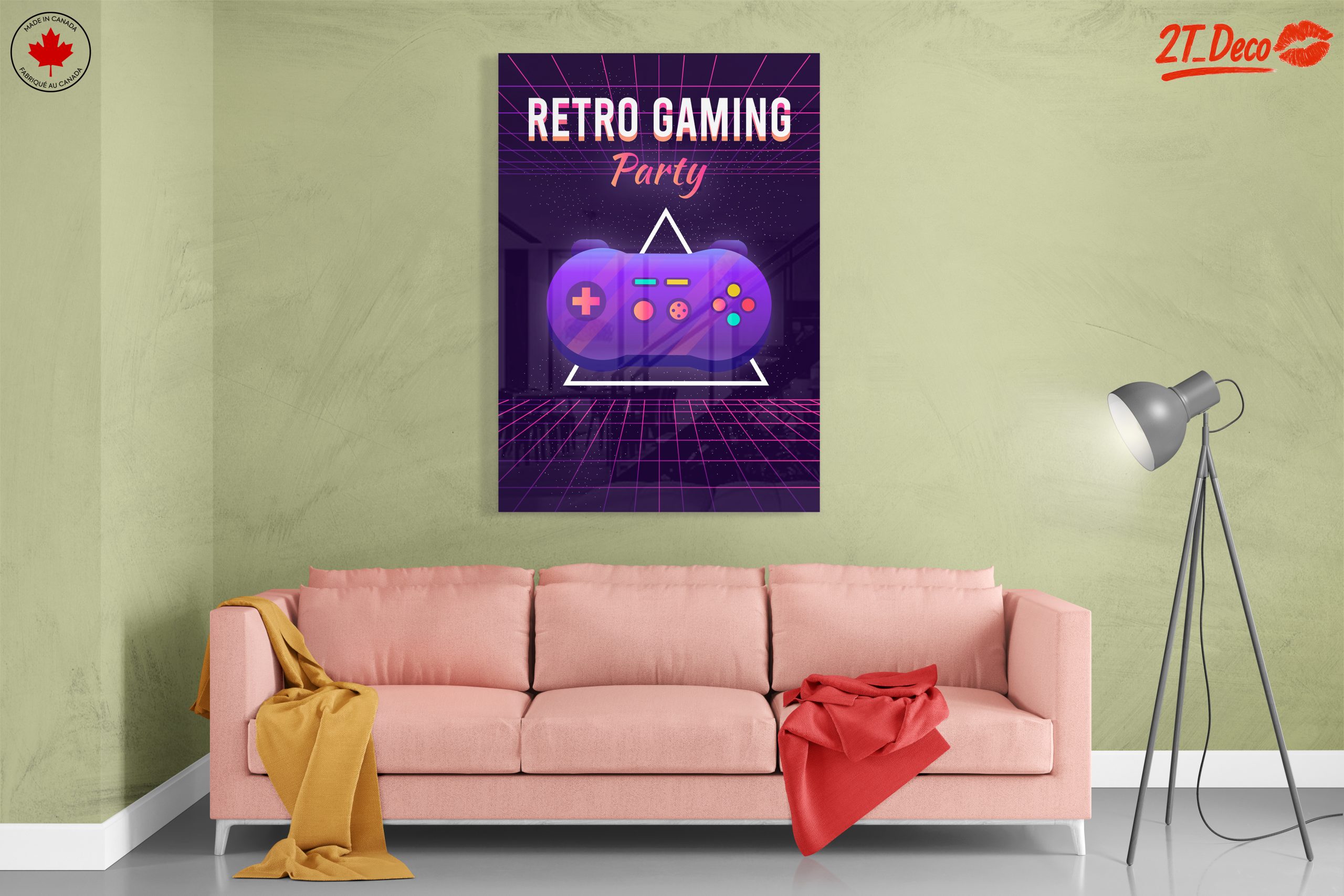 Colorful Retro Gaming Controller Art - Image 7