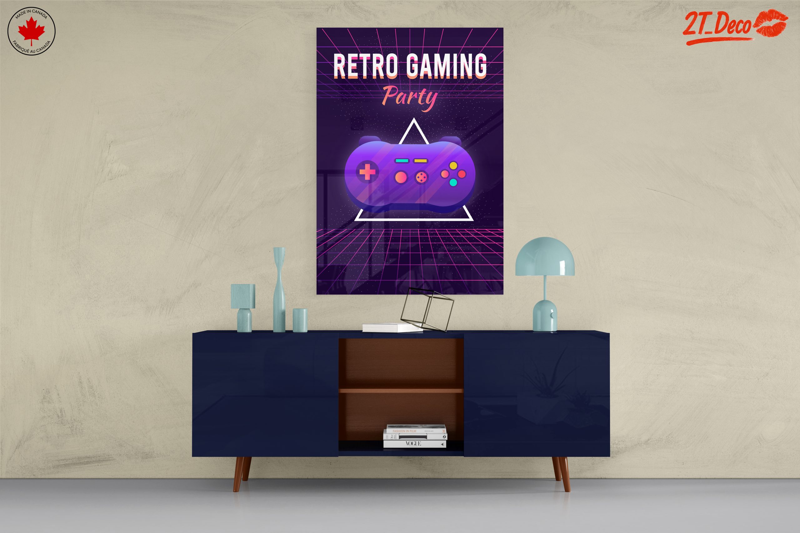 Colorful Retro Gaming Controller Art - Image 8
