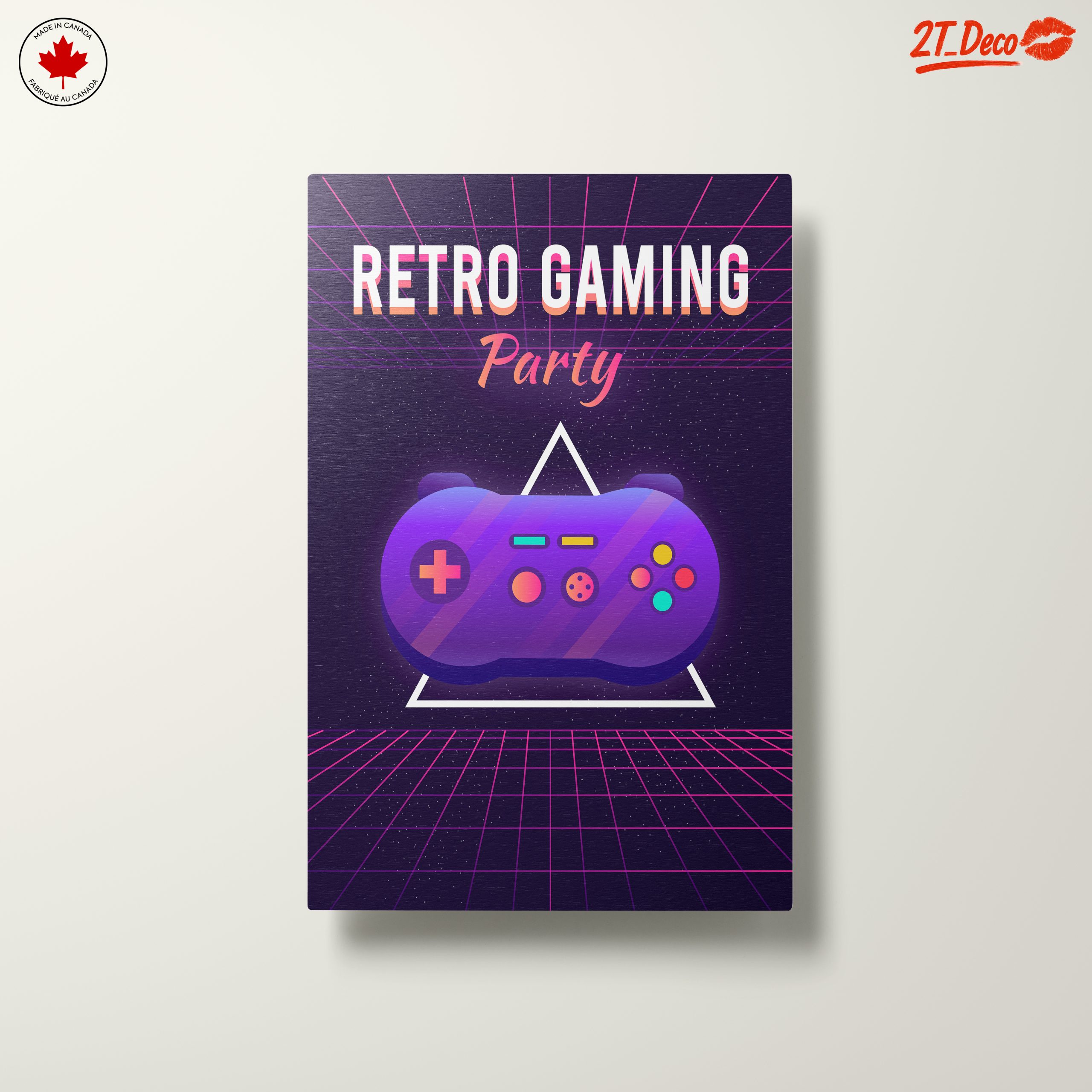 Colorful Retro Gaming Controller Art - Image 10