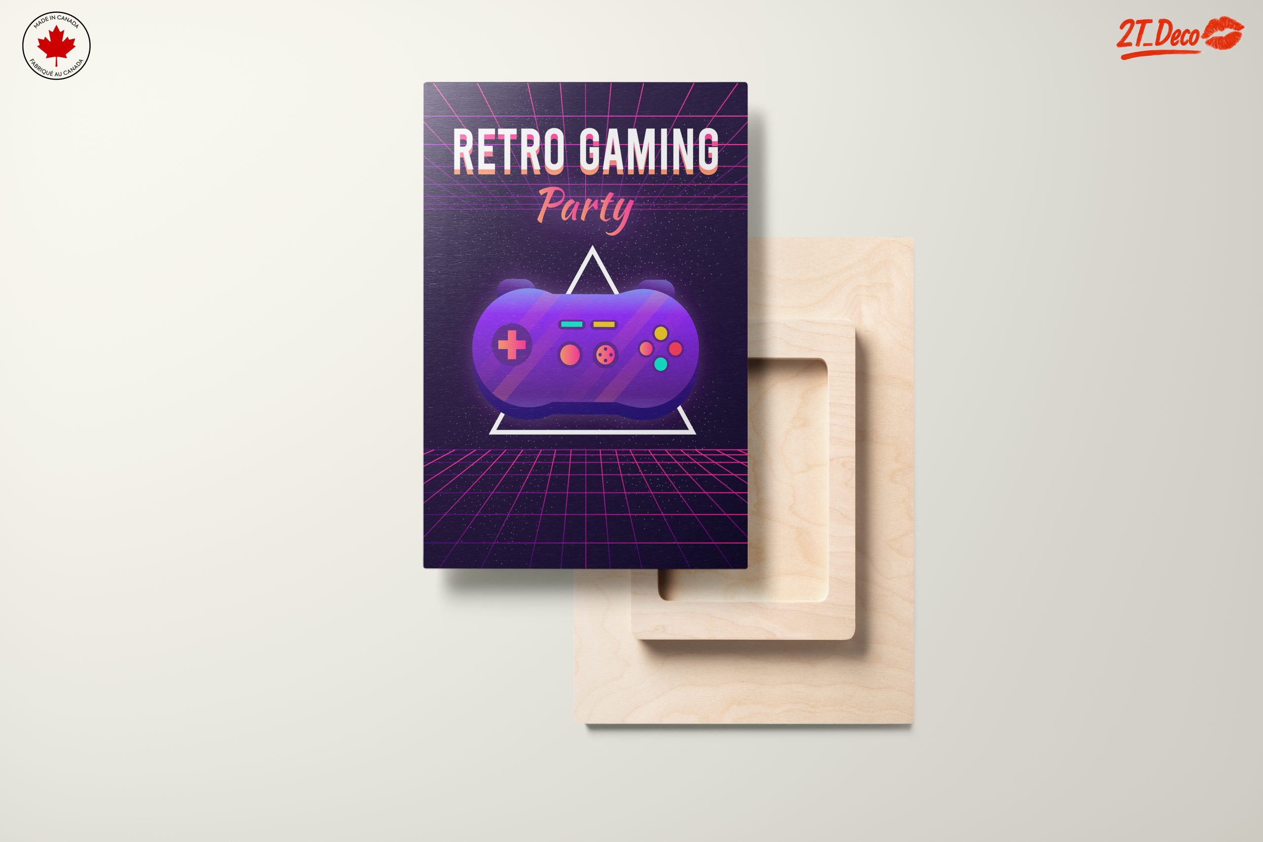Colorful Retro Gaming Controller Art - Image 11