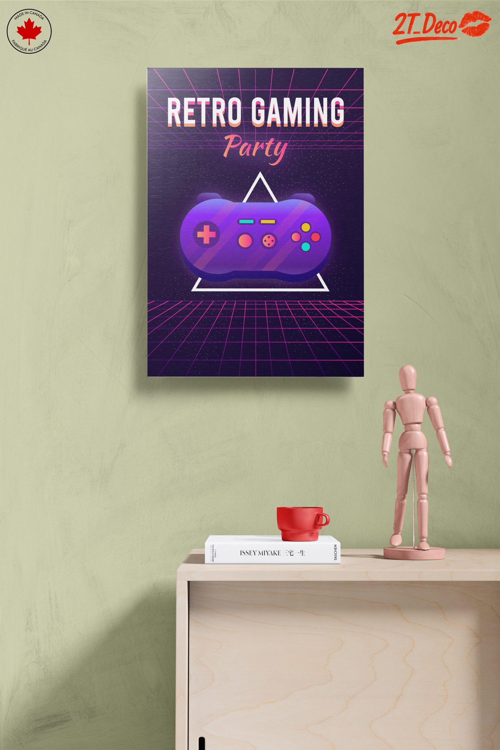 Colorful Retro Gaming Controller Art - Image 14