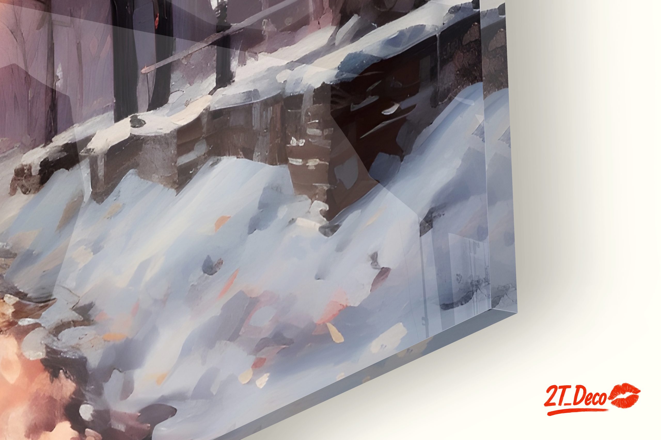 Winter Sunset Walk in a Snowy Landscape - Image 9