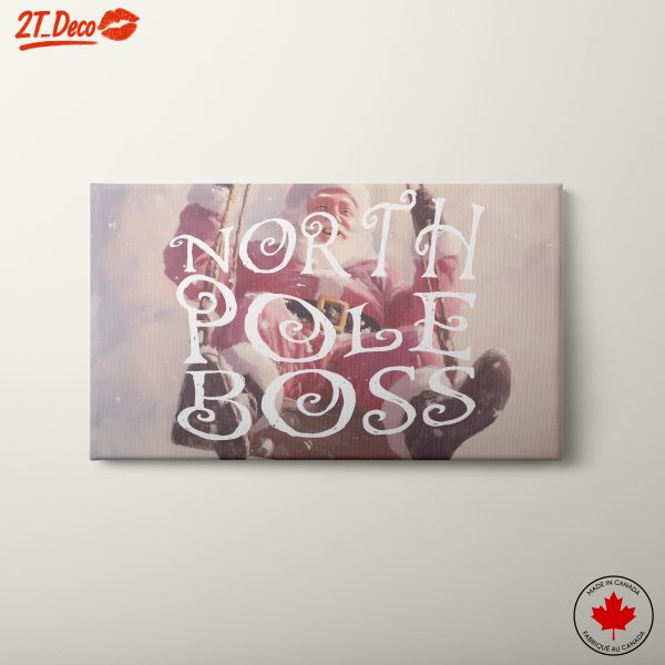 Jolly Santa North Pole Boss Art