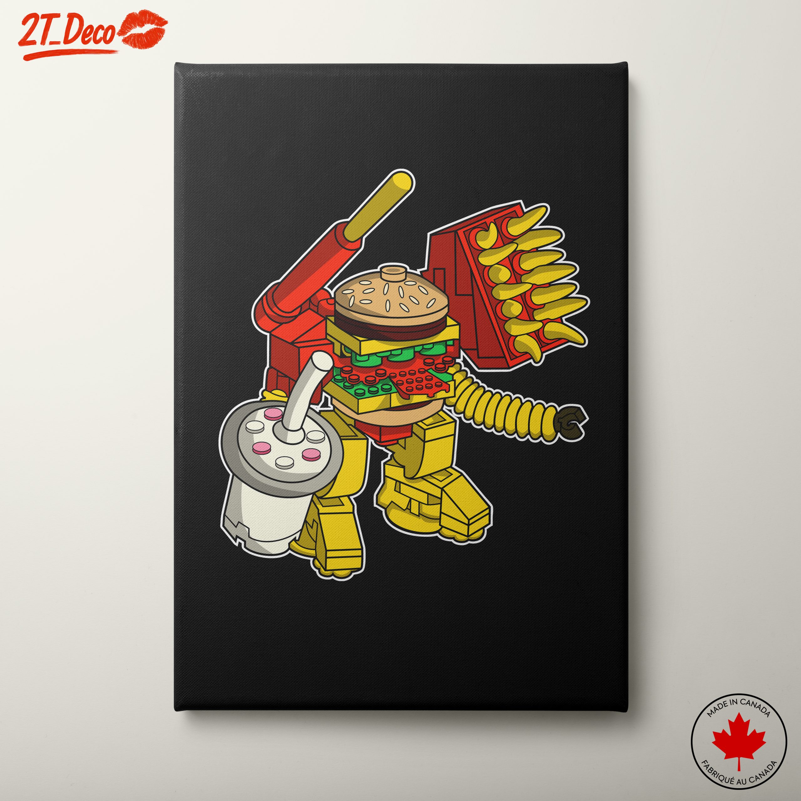 Whimsical Food Character Design Art