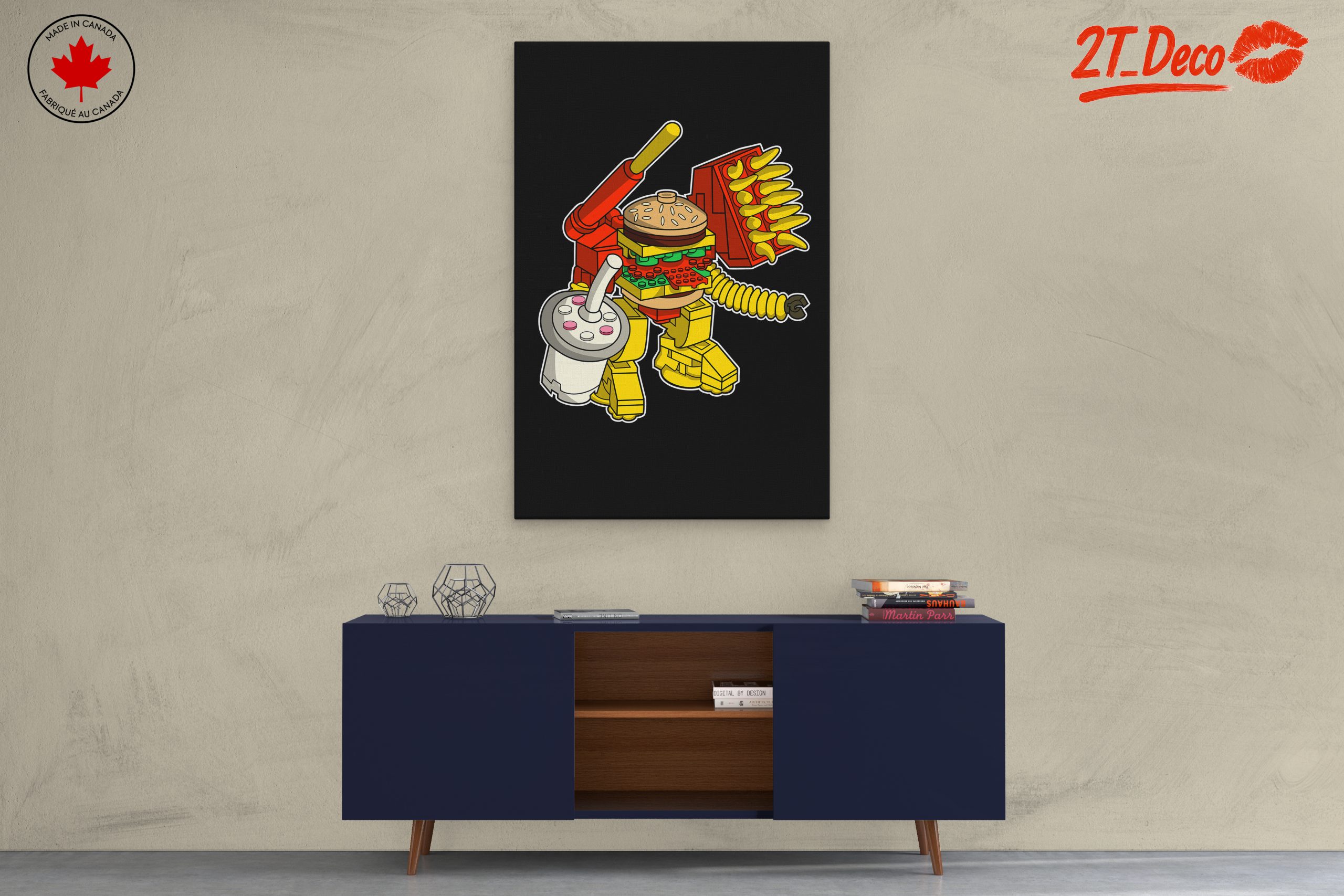 Whimsical Food Character Design Art - Image 3