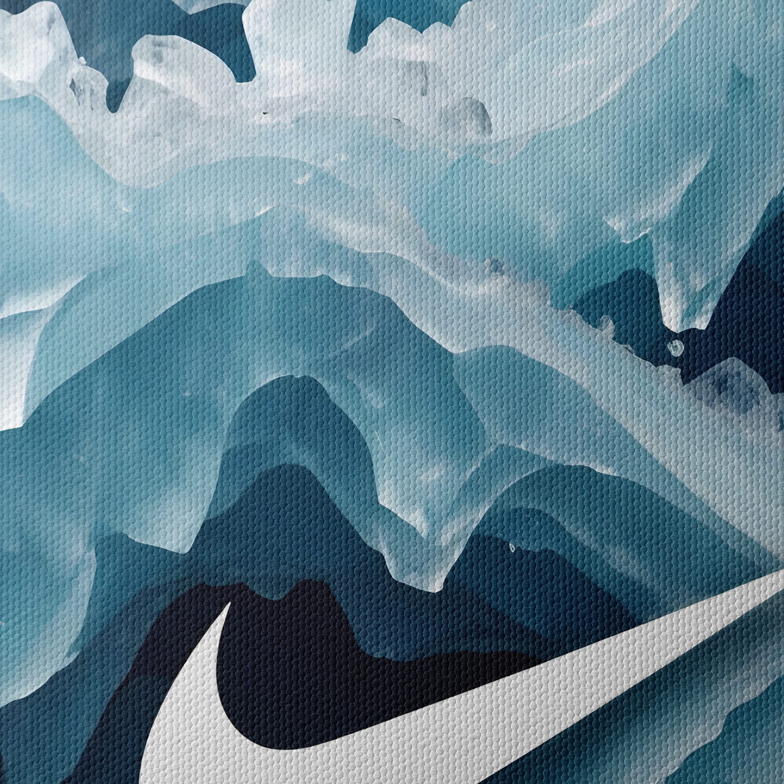 Nike Logo Abstract Ice Art - Image 4