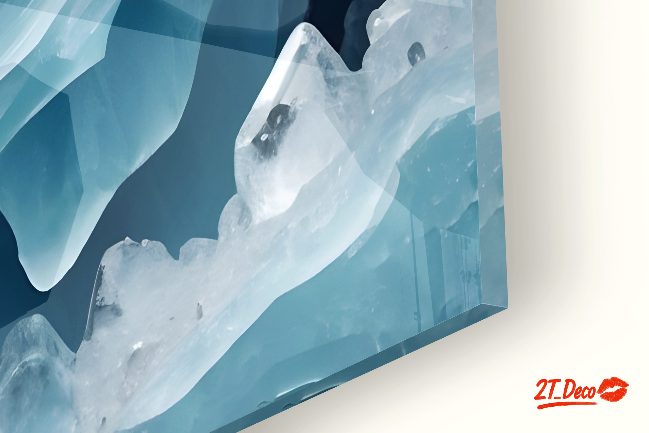 Nike Logo Abstract Ice Art - Image 9