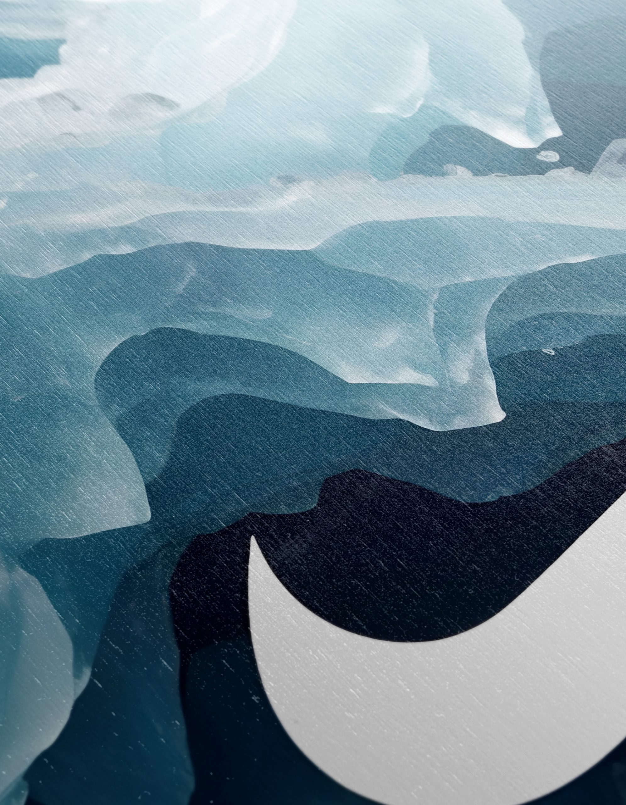 Nike Logo Abstract Ice Art - Image 12
