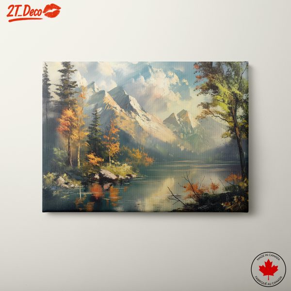 Majestic Lakeside Adventure Landscape
