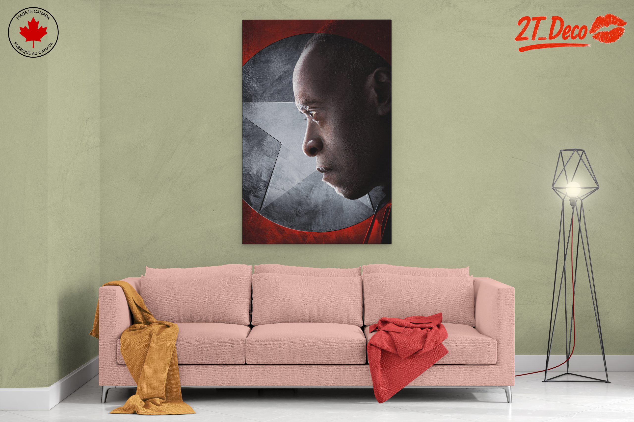 Dramatic Portrait of Iron Man Character - Image 2