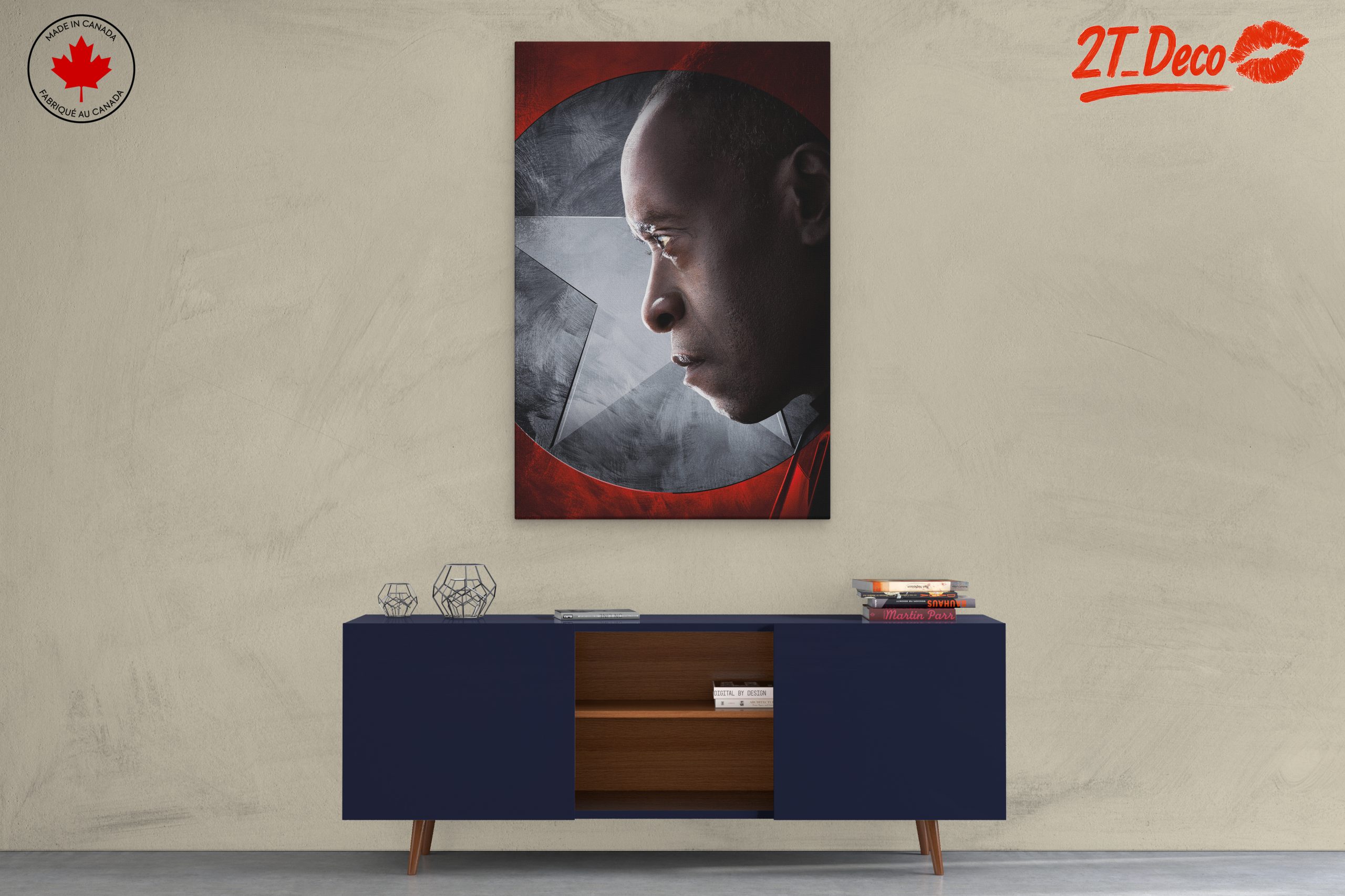 Dramatic Portrait of Iron Man Character - Image 3