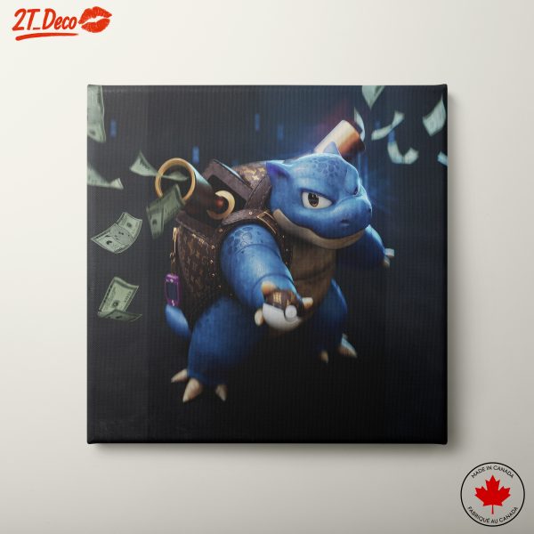 Cool Animated Character with Money