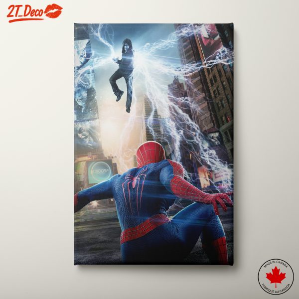 Spider Man Action Scene in City