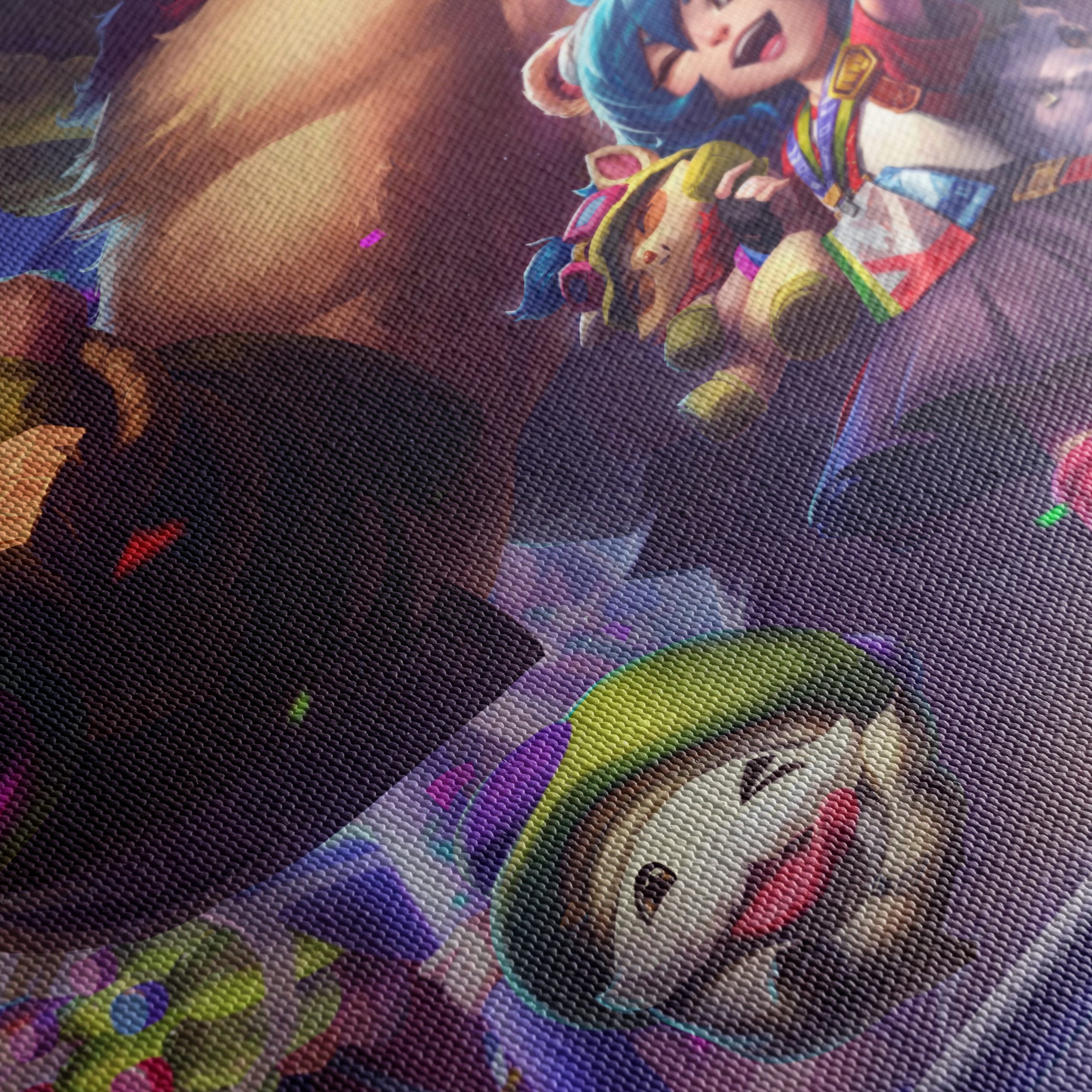 Festive Anime Characters in Colorful Scene - Image 5