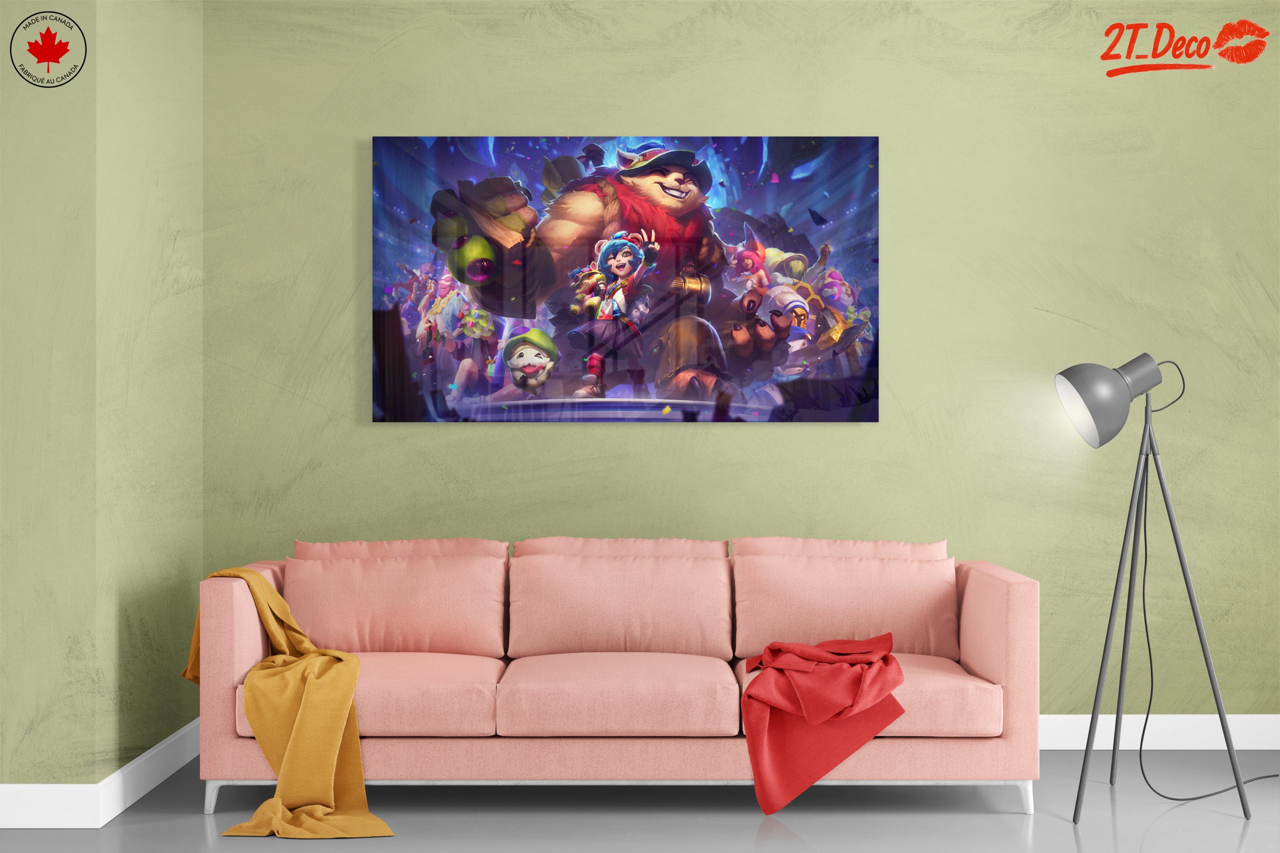 Festive Anime Characters in Colorful Scene - Image 7