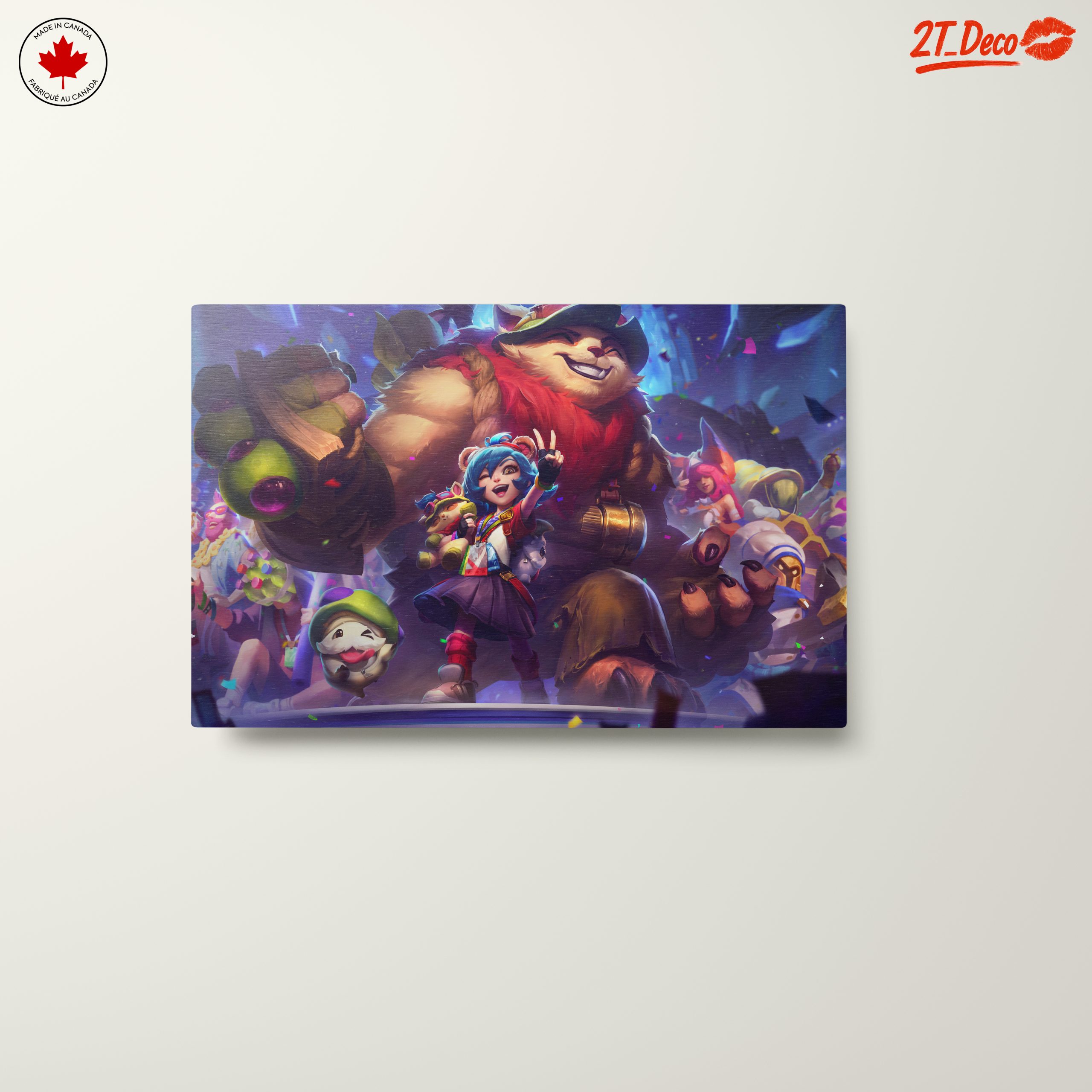 Festive Anime Characters in Colorful Scene - Image 10