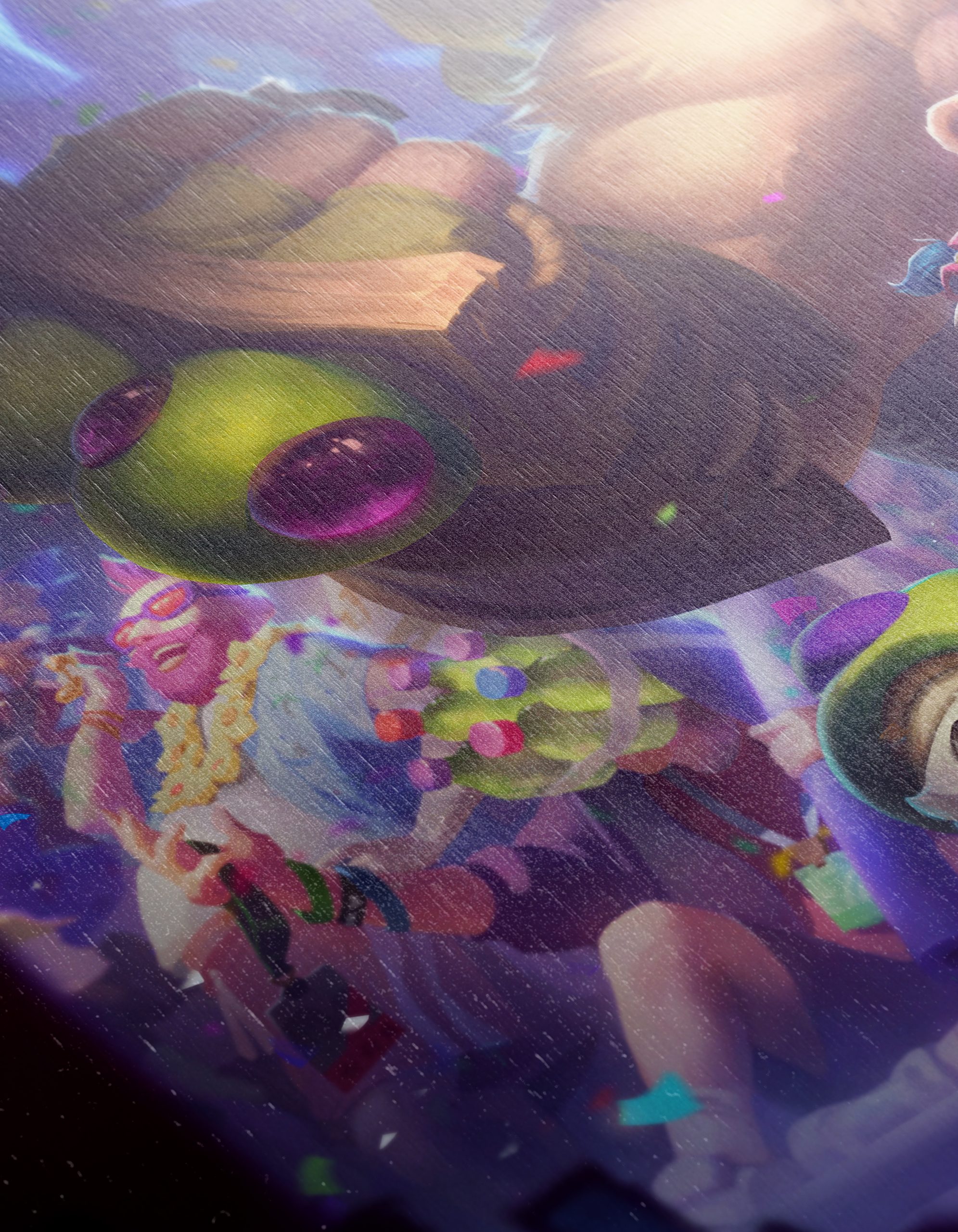 Festive Anime Characters in Colorful Scene - Image 12