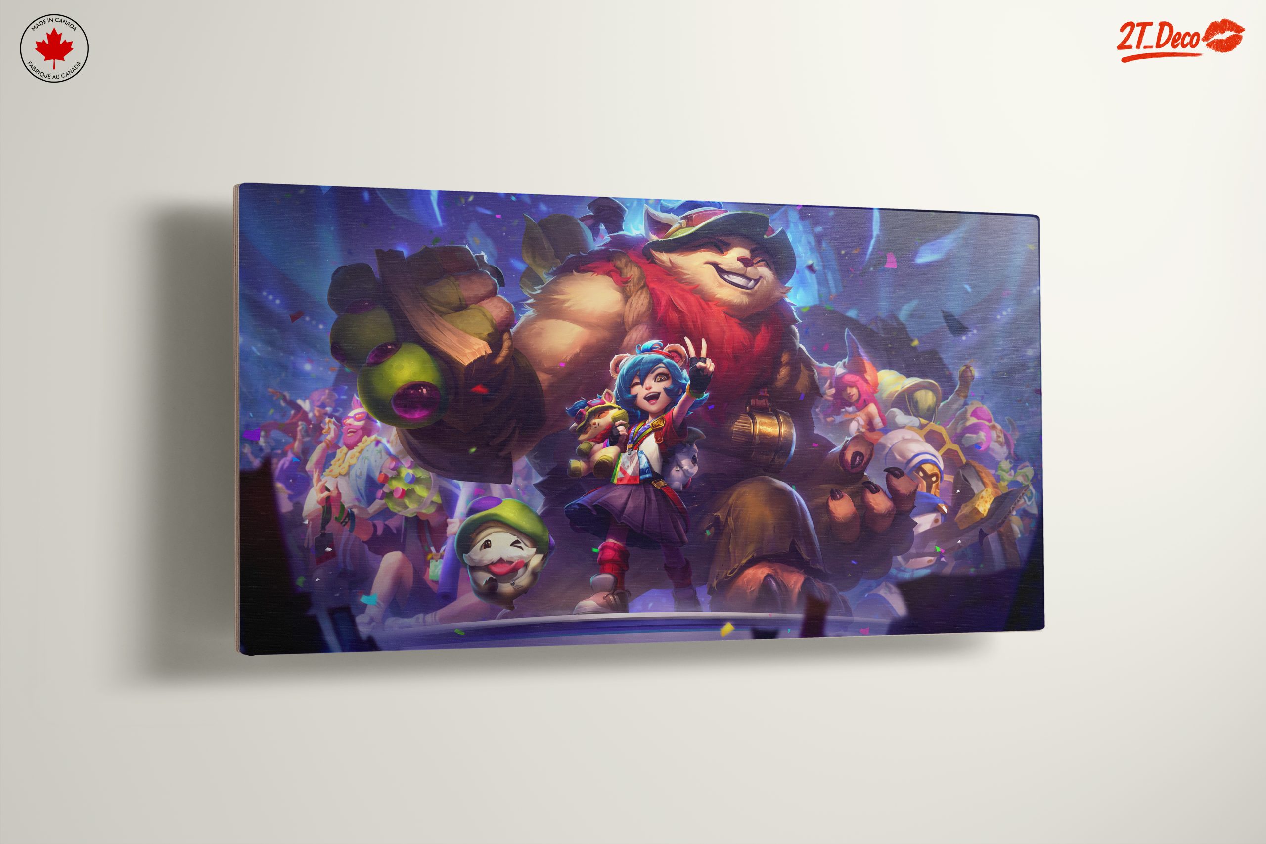 Festive Anime Characters in Colorful Scene - Image 13