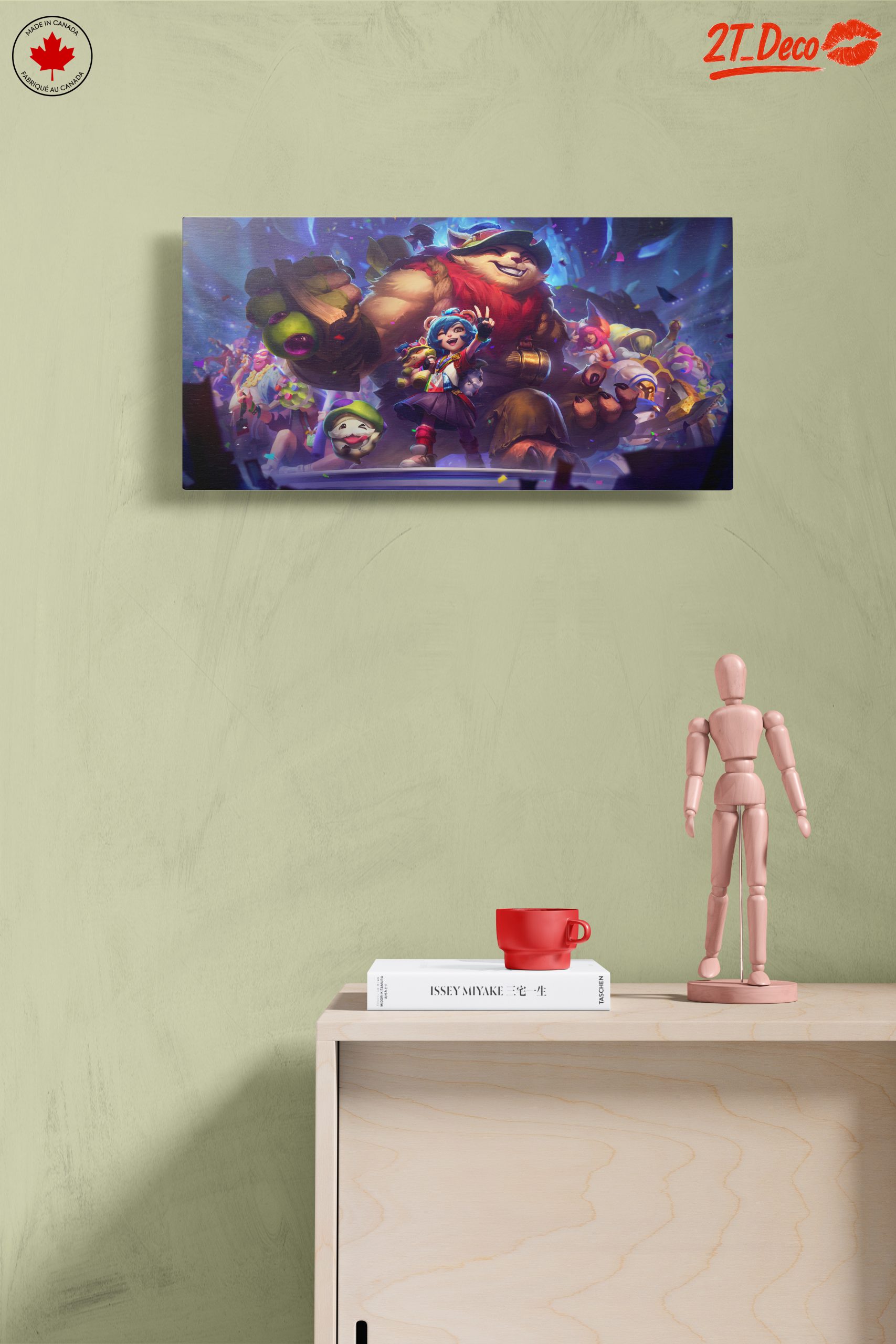 Festive Anime Characters in Colorful Scene - Image 14