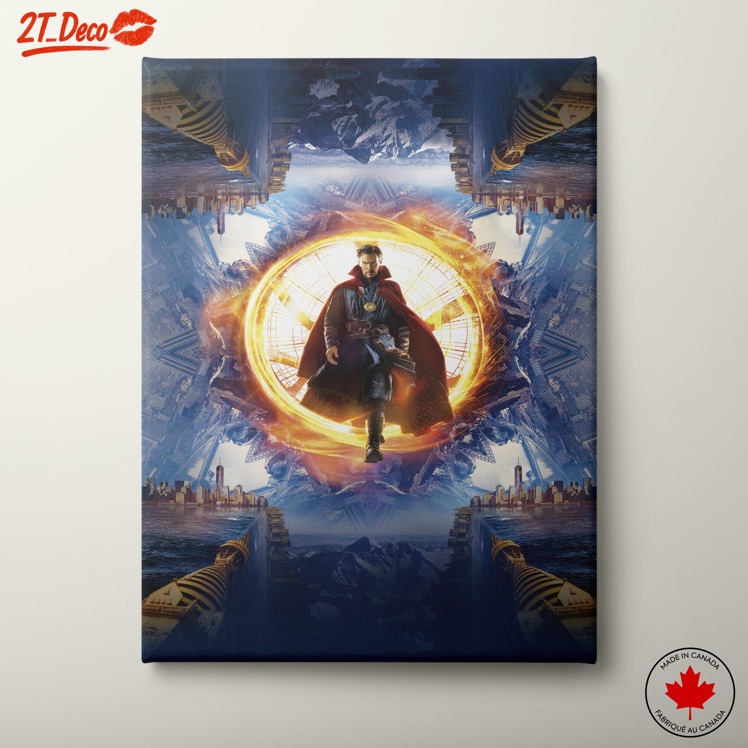 Doctor Strange in a Mystical Landscape