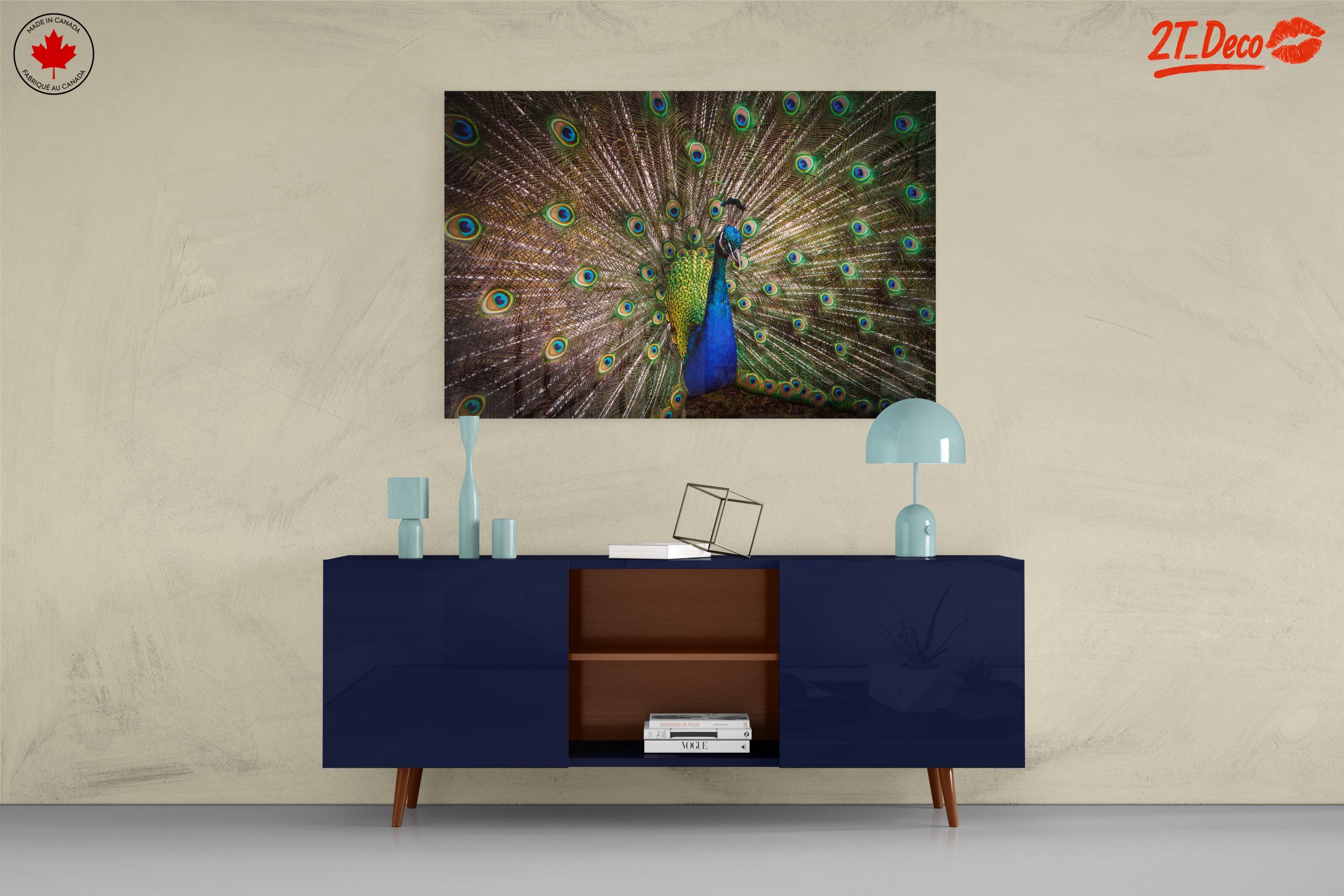 Stunning Peacock with Colorful Feathers - Image 8