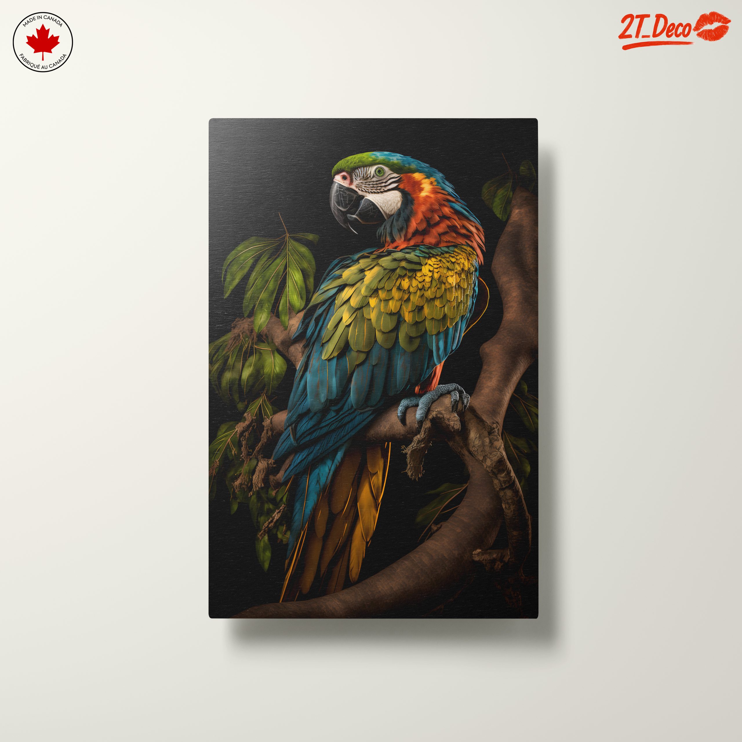 Colorful Parrot Wall Art 4 - Image 10