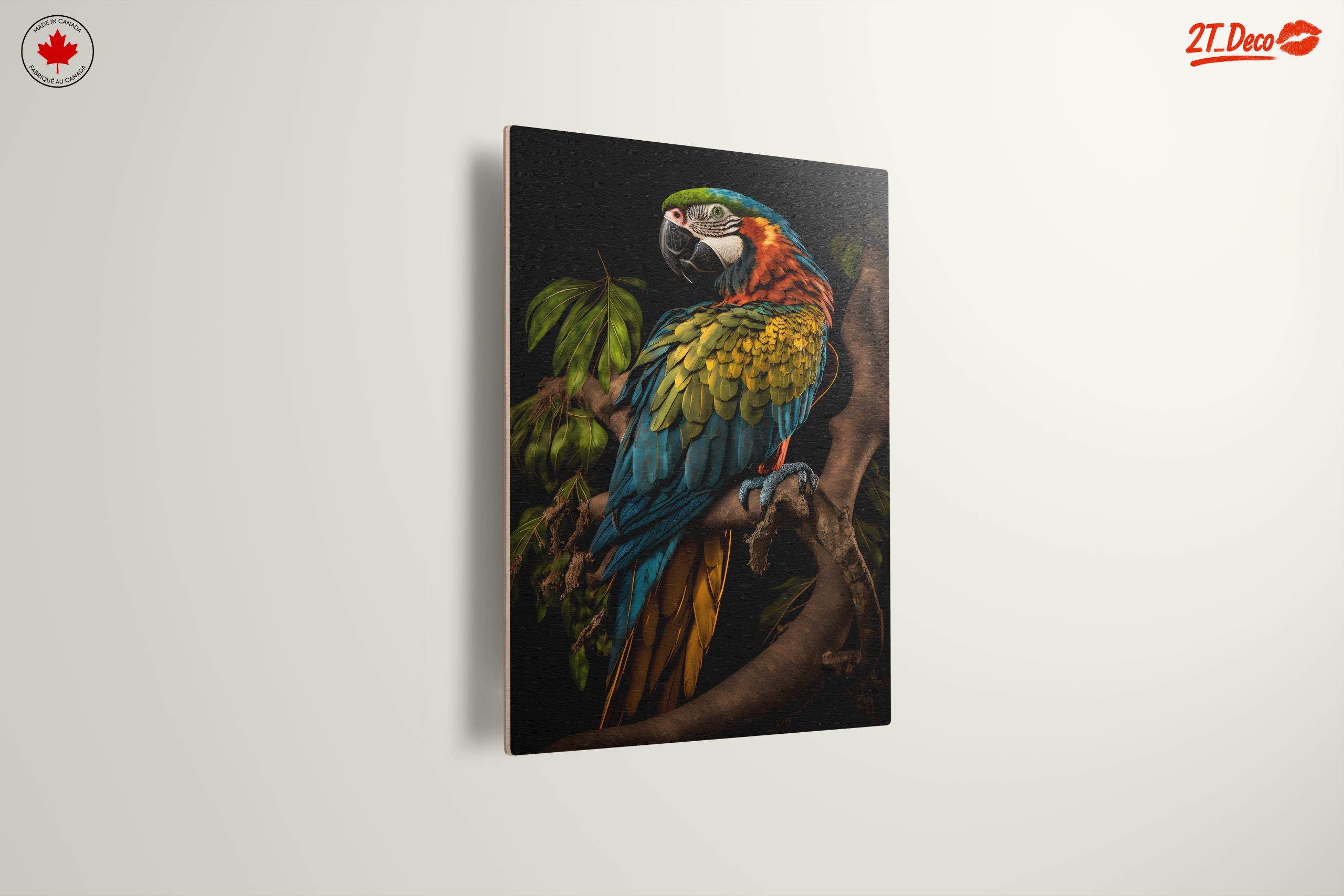 Colorful Parrot Wall Art 4 - Image 13