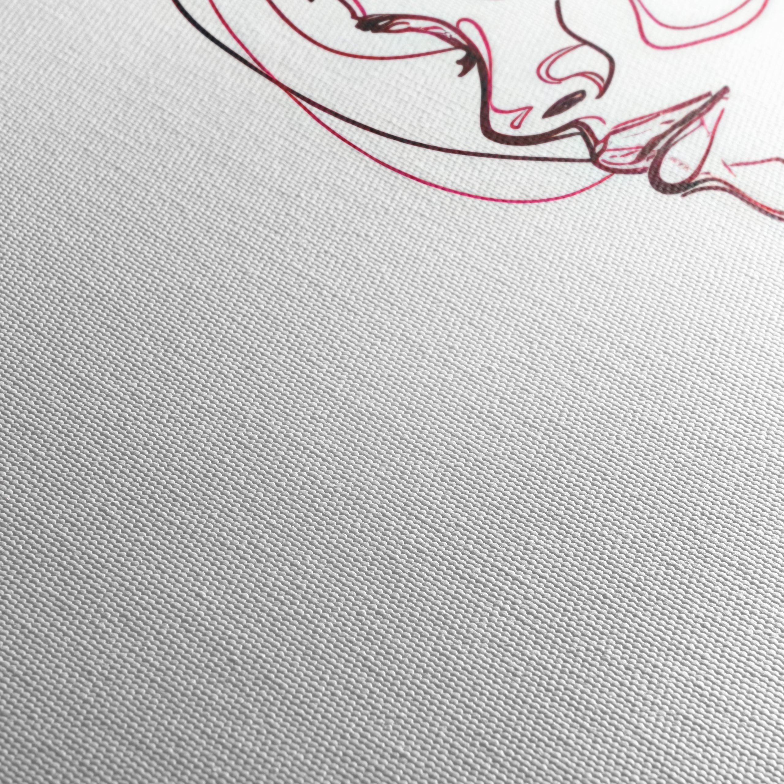 Stylized Female Figure Line Art - Image 5