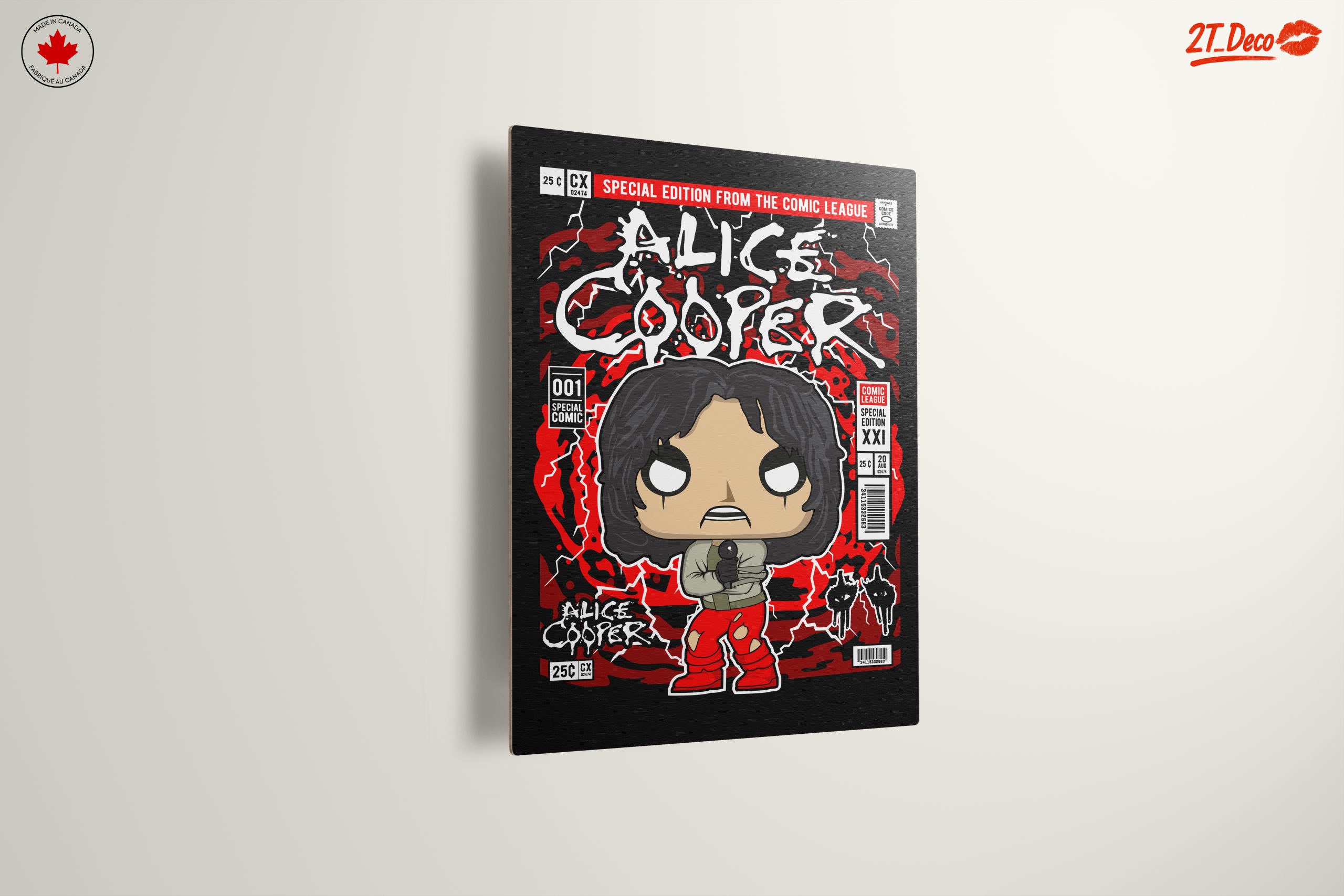 Stylized Alice Cooper Funko Art - Image 13
