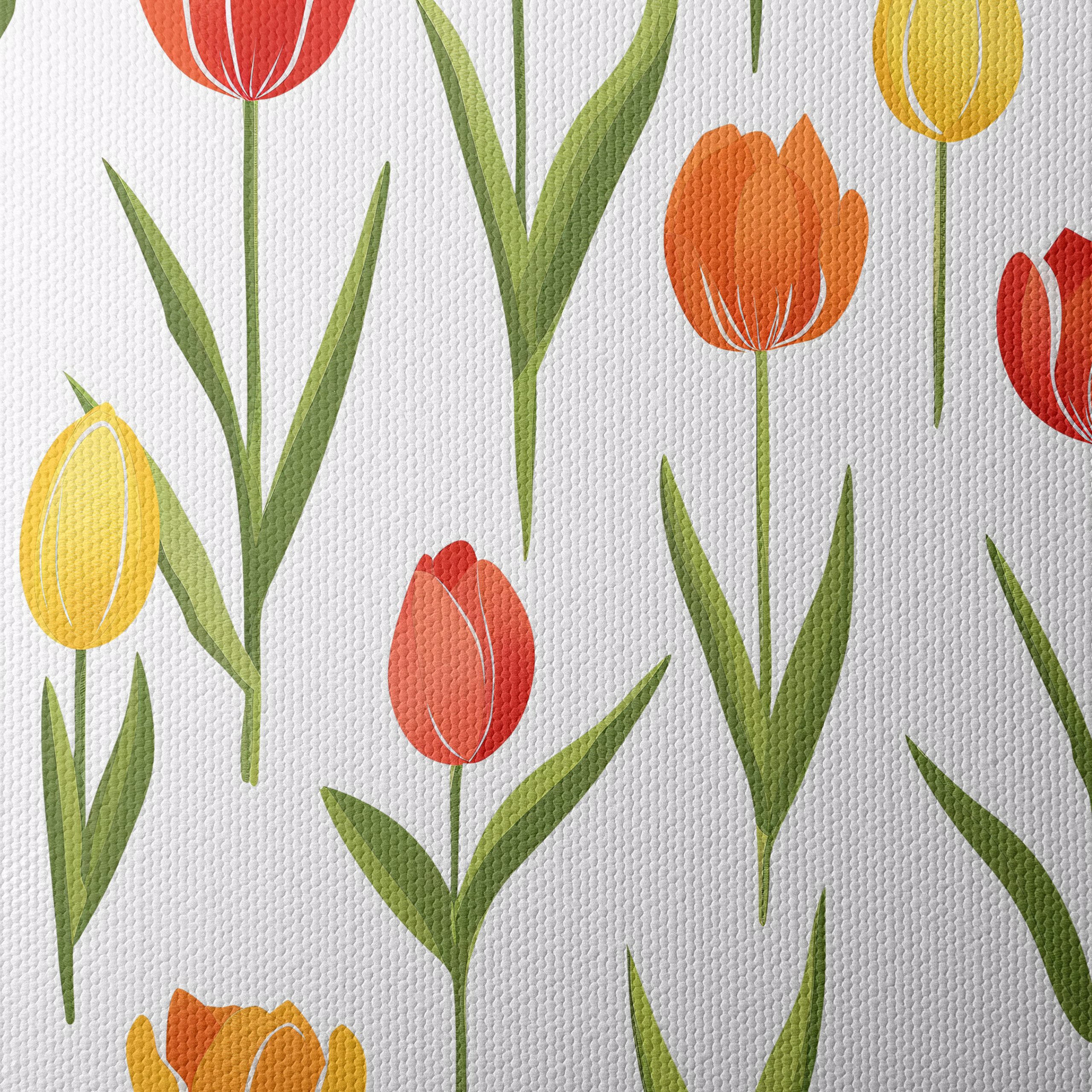 Colorful Tulip Floral Design - Image 4