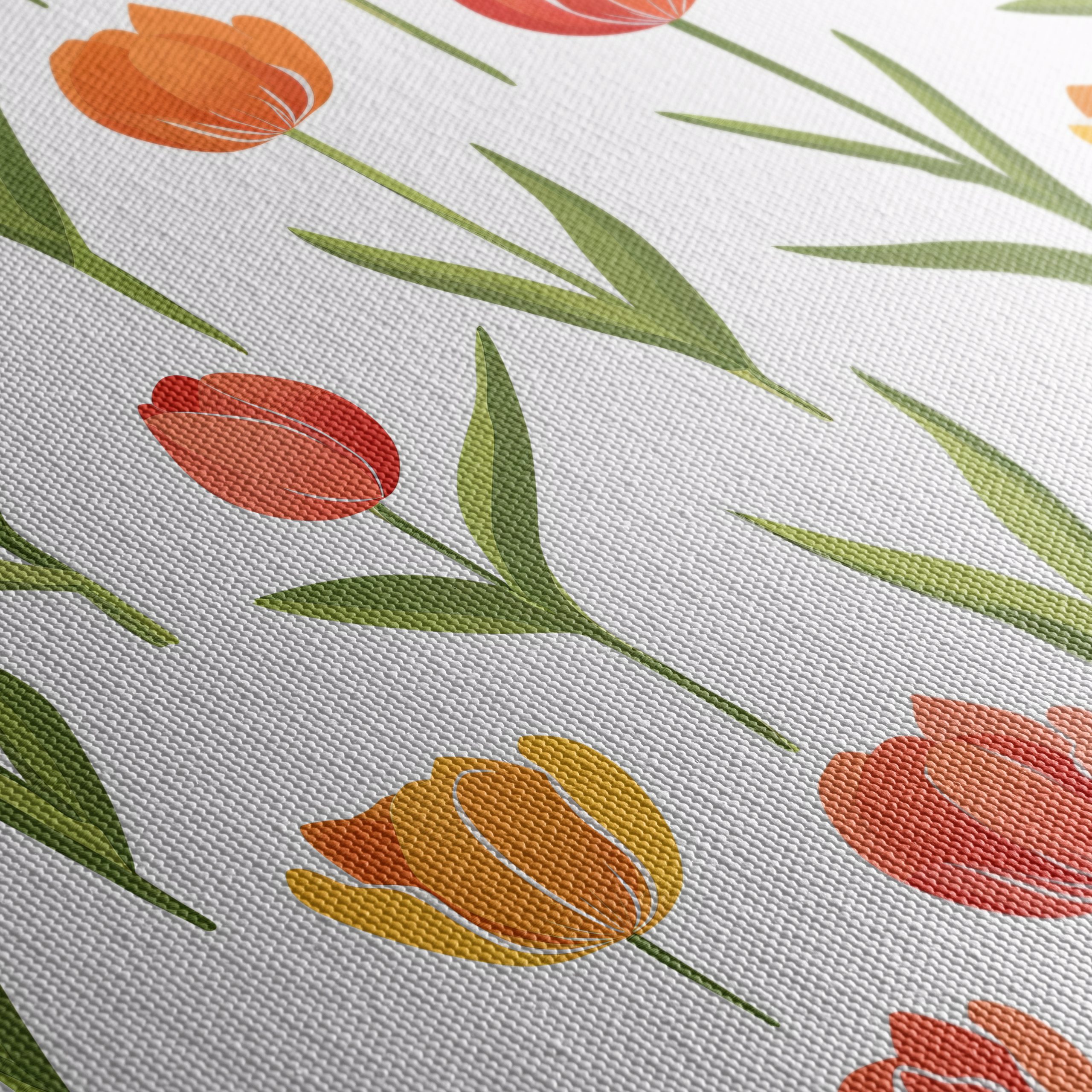 Colorful Tulip Floral Design - Image 5