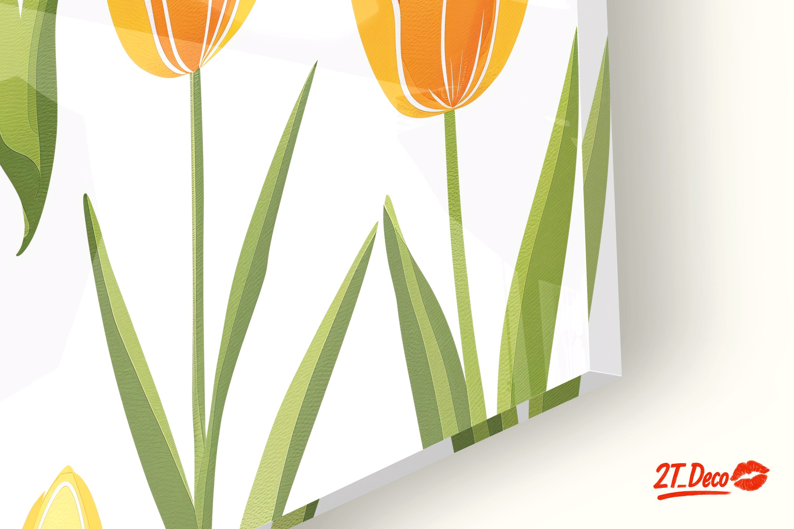 Colorful Tulip Floral Design - Image 9